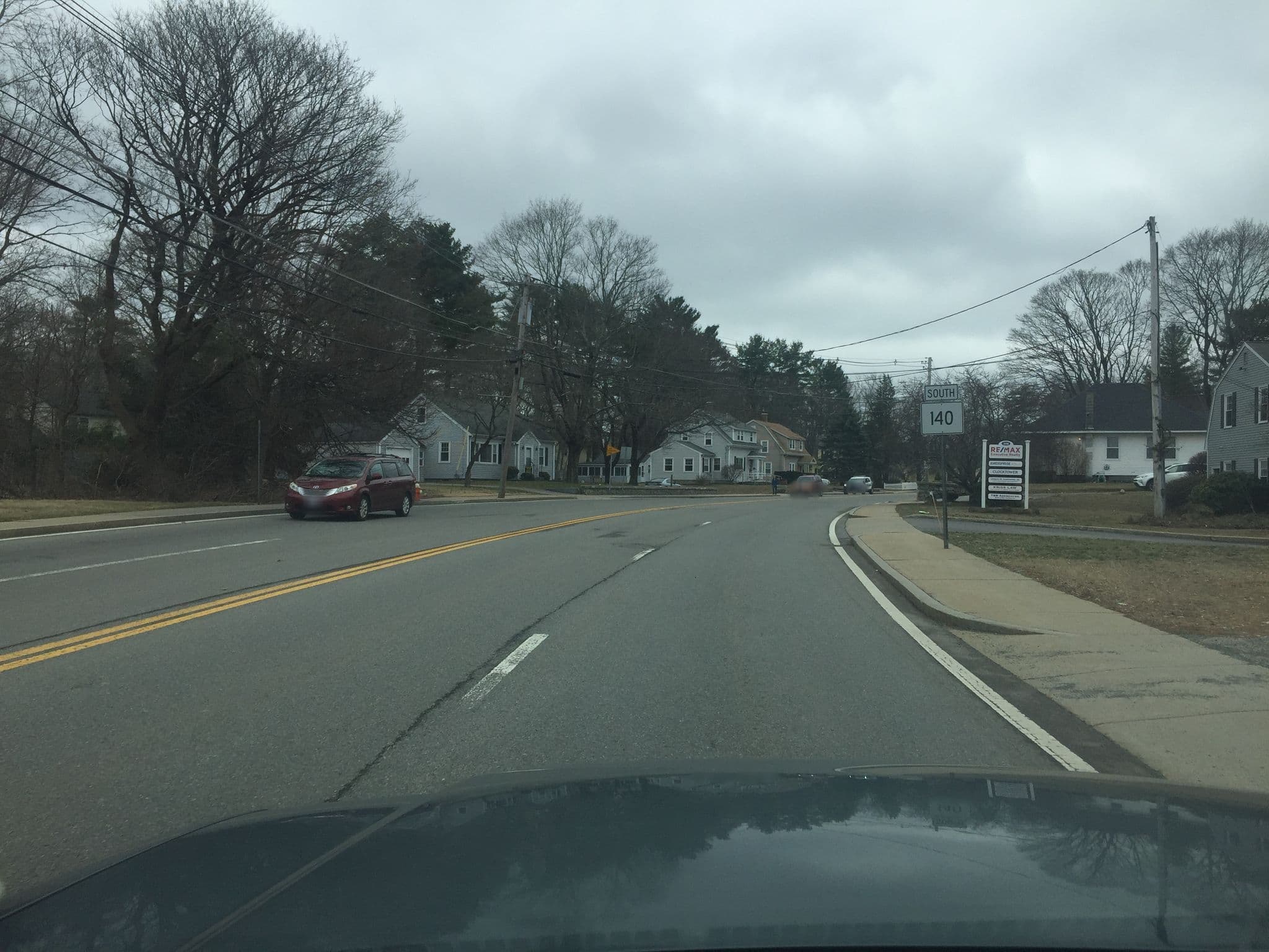 Street view near William F Ray Lodge 71, Medway — © paulfav (CC BY-SA · Mapillary)