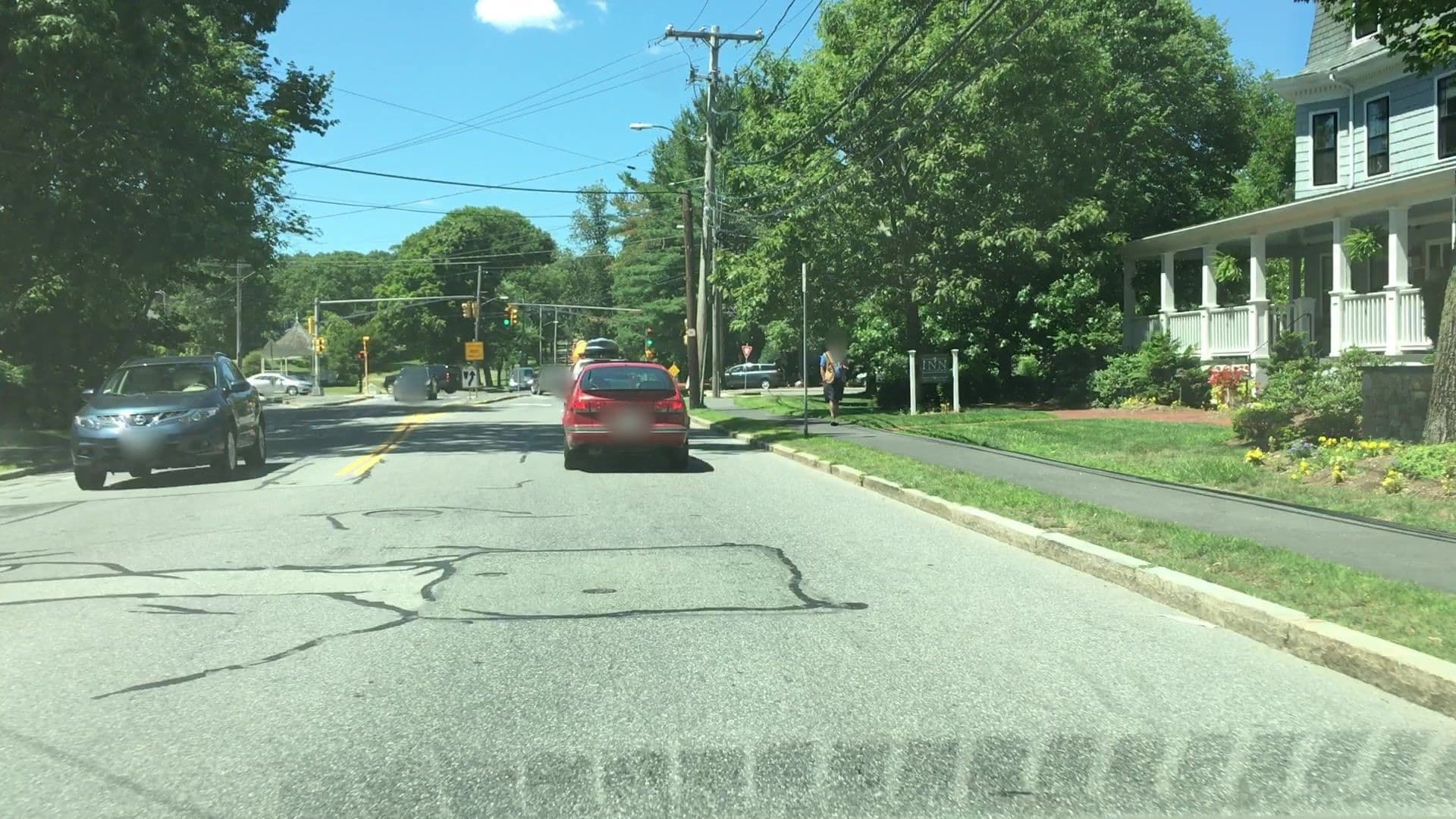 Street view near The Inn at Hastings Park, Woburn — © lvl5 (CC BY-SA · Mapillary)