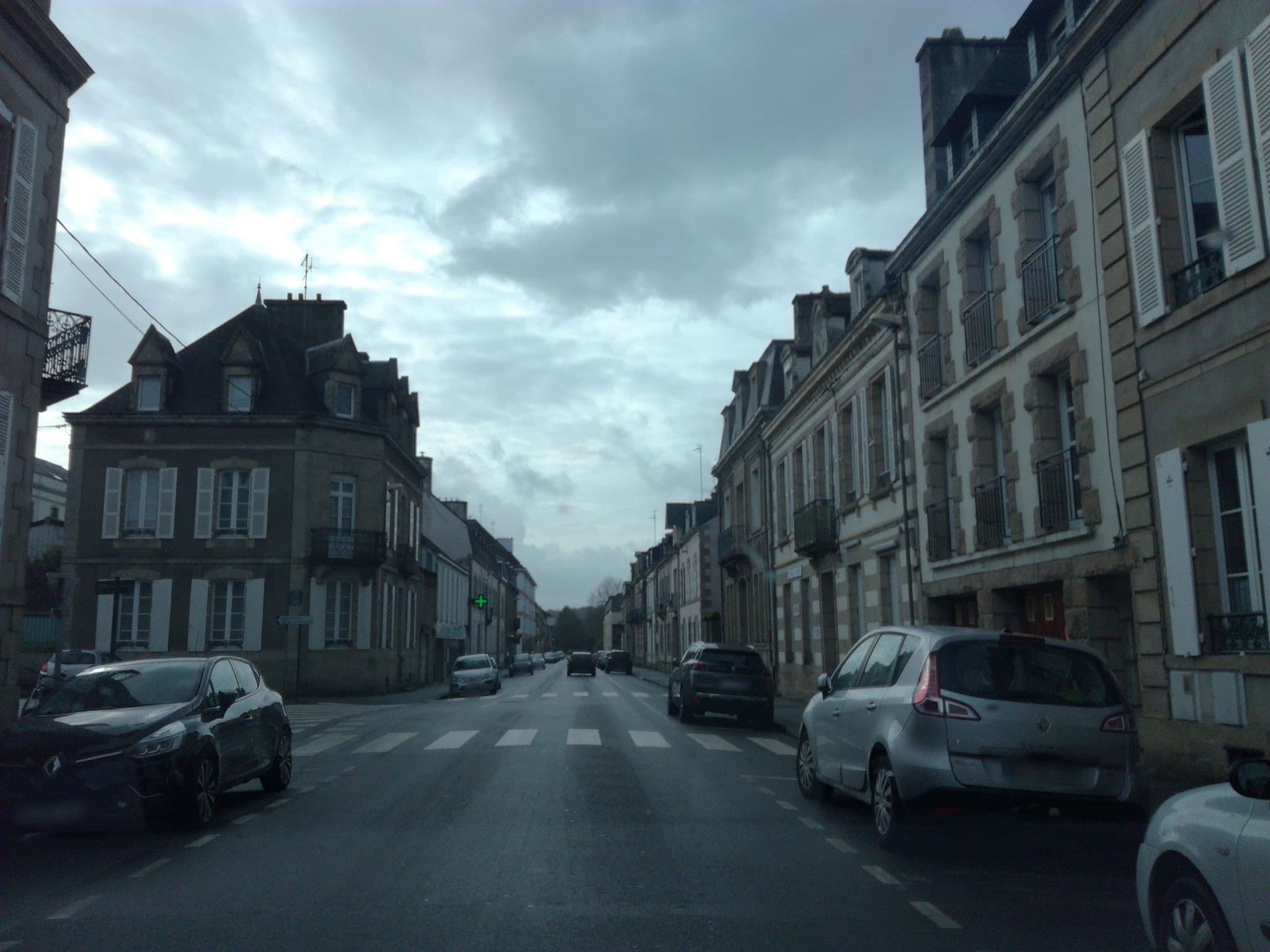 Street view near Hôtel Le Rohan, Pontivy — © kriom (CC BY-SA · Mapillary)
