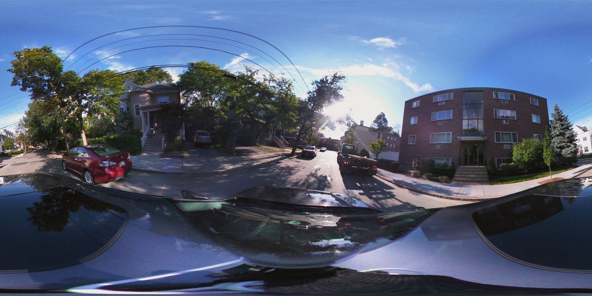 Street view near Princess and the Pea, Coolidge Corner — © lxmbos6 (CC BY-SA · Mapillary)