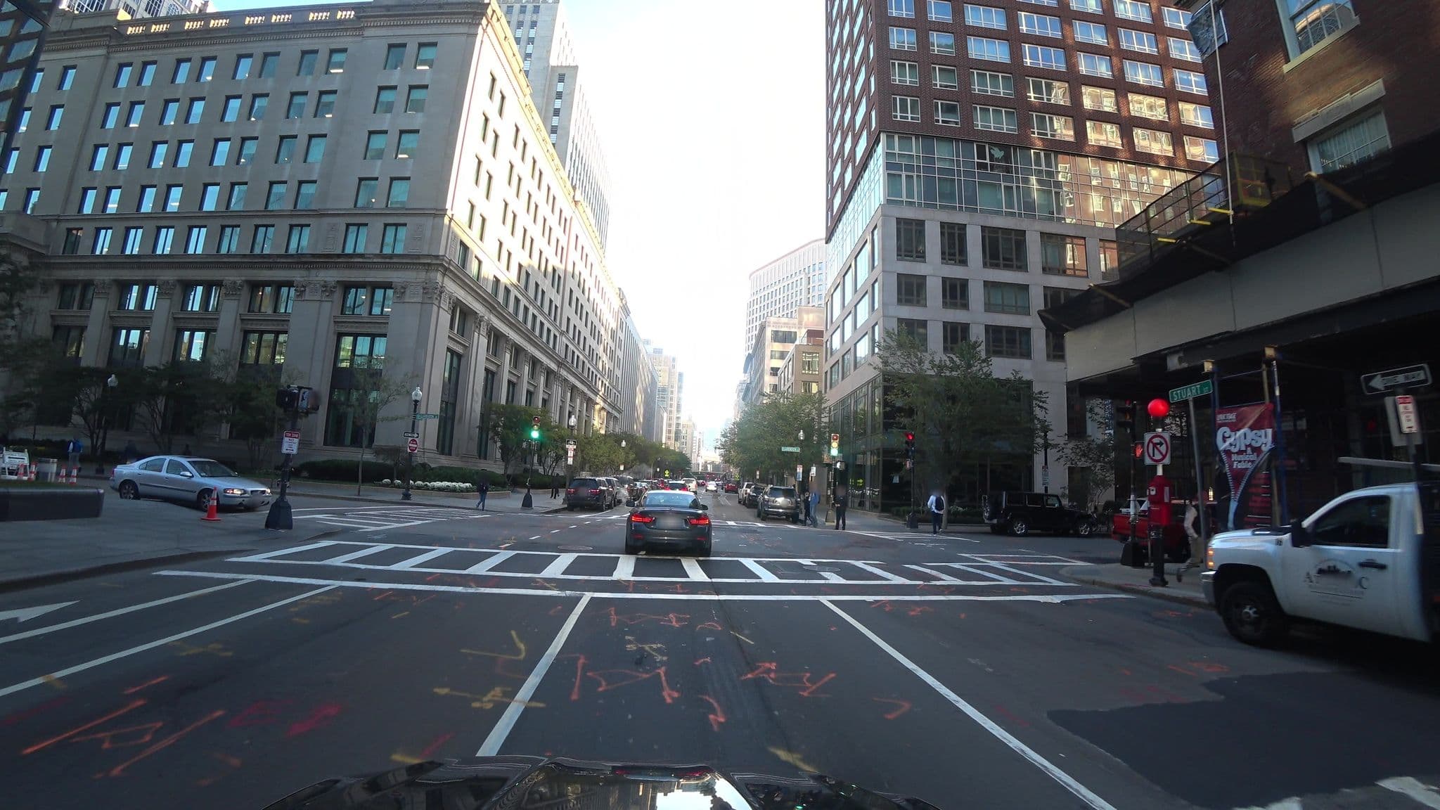 Street view near Clarendon Residences, Back Bay — © lxmbos11 (CC BY-SA · Mapillary)