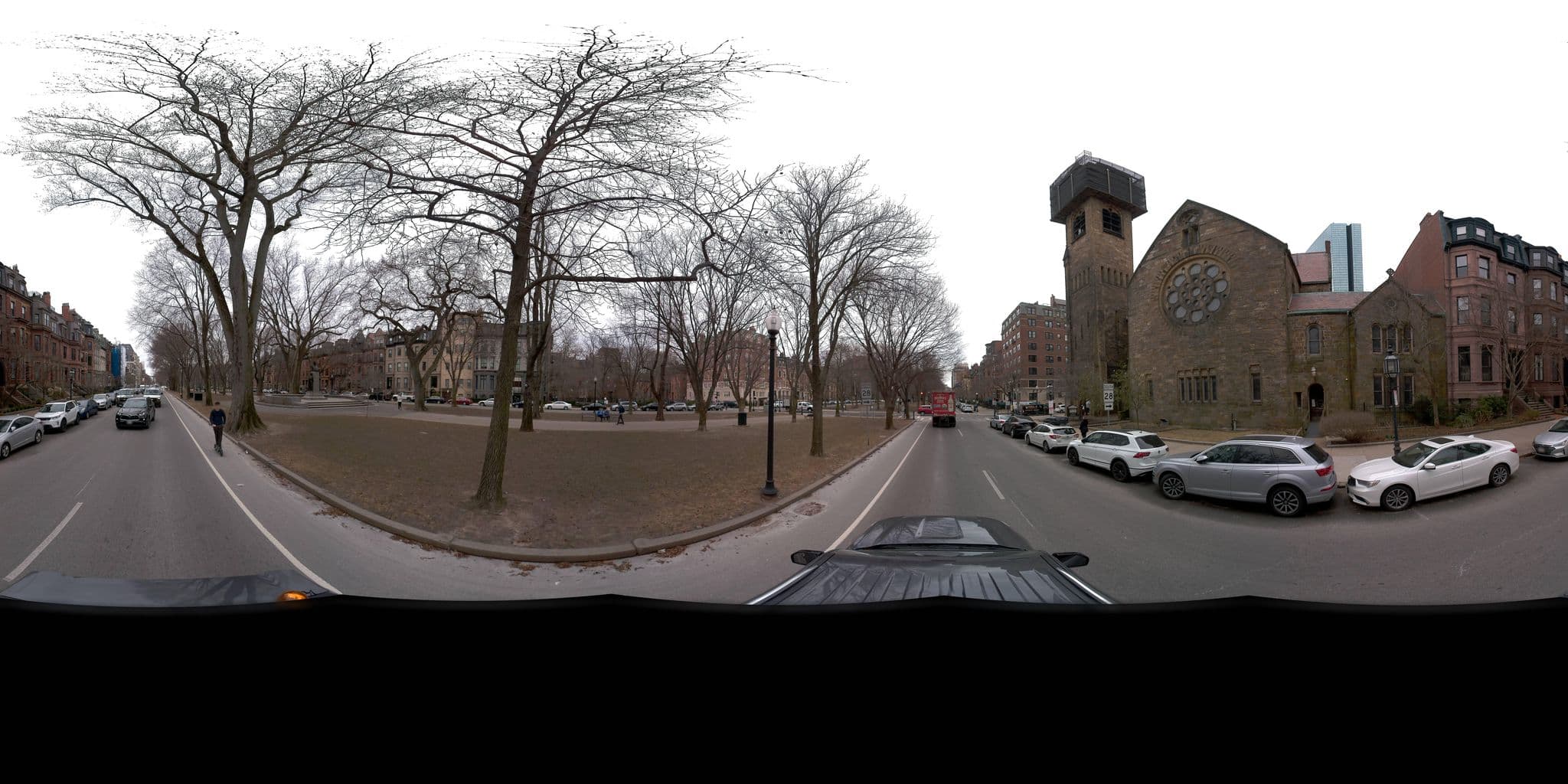 Street view near Harrington Hostel, Back Bay — © jeffreymartin (CC BY-SA · Mapillary)