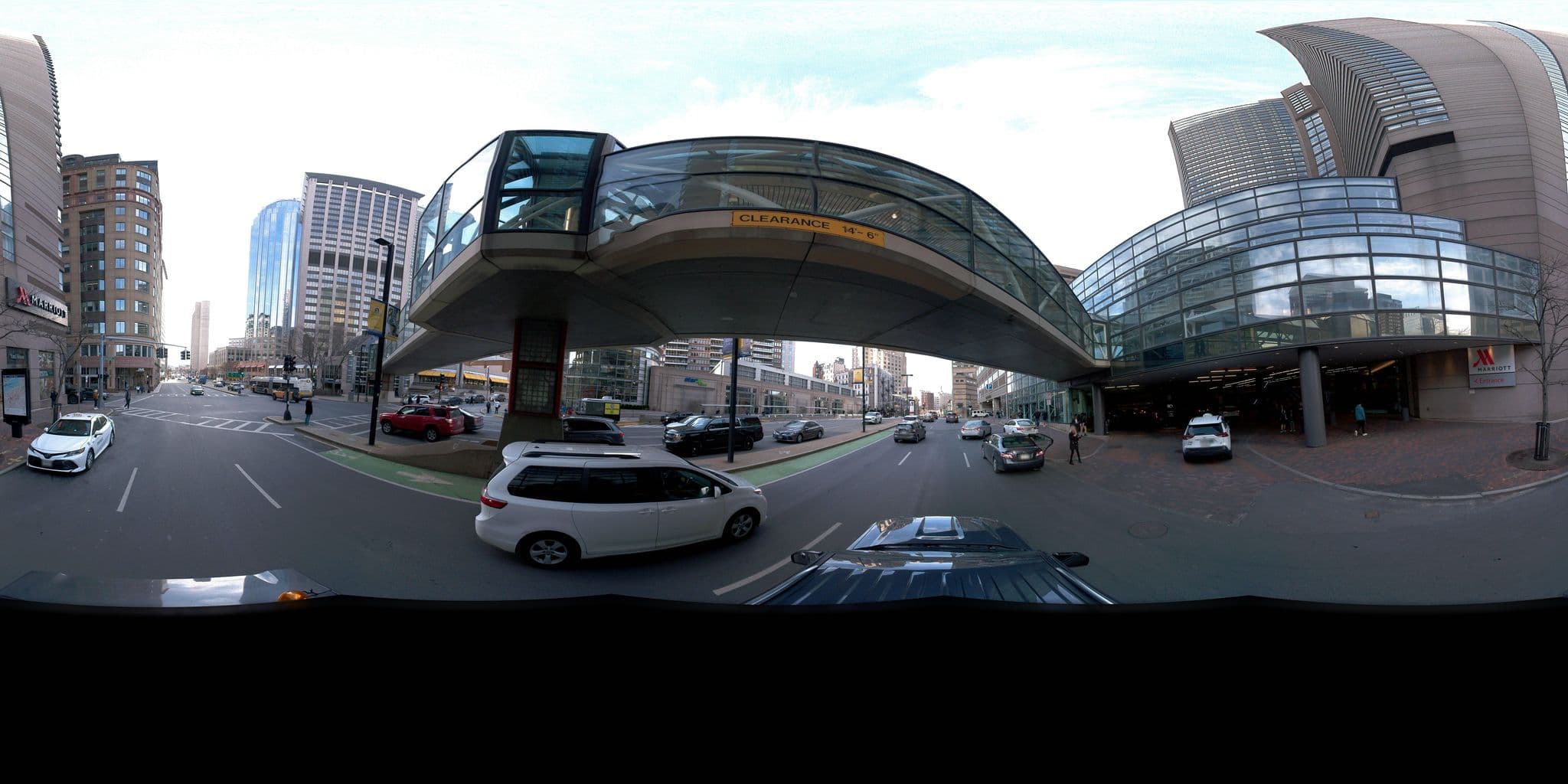 Street view near Marriott Copley Place Pool, Back Bay — © jeffreymartin (CC BY-SA · Mapillary)