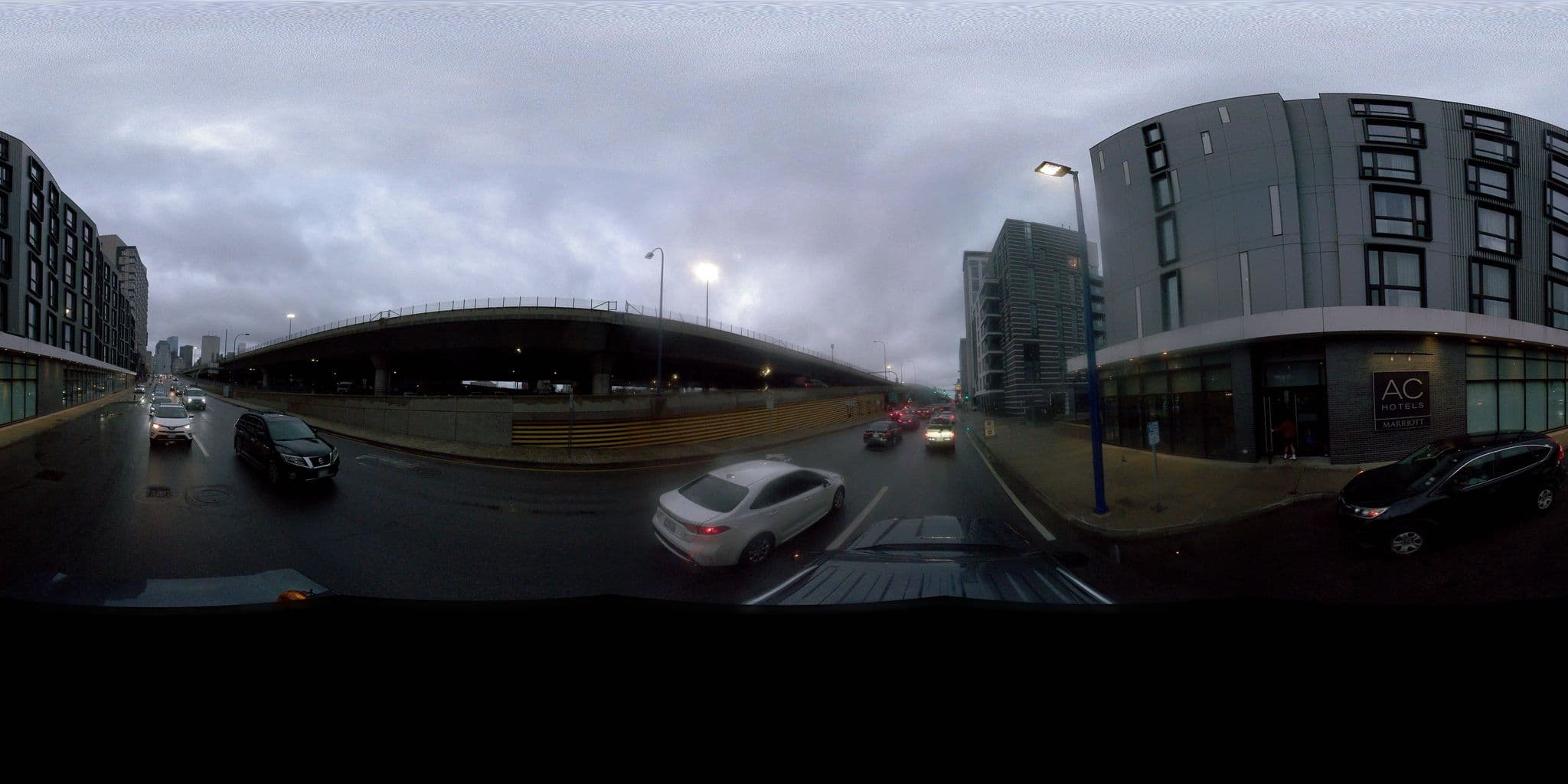 Street view near AC Hotel Downtown, Boston — © jeffreymartin (CC BY-SA · Mapillary)
