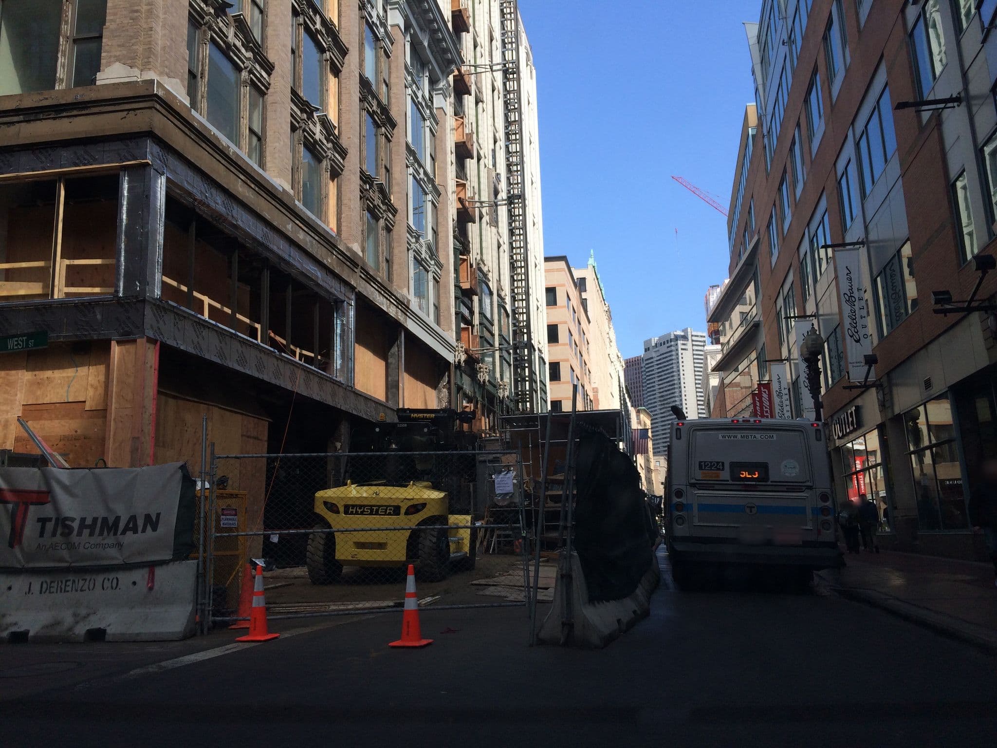 Street view near Godfrey Hotel, Boston — © evanmula (CC BY-SA · Mapillary)