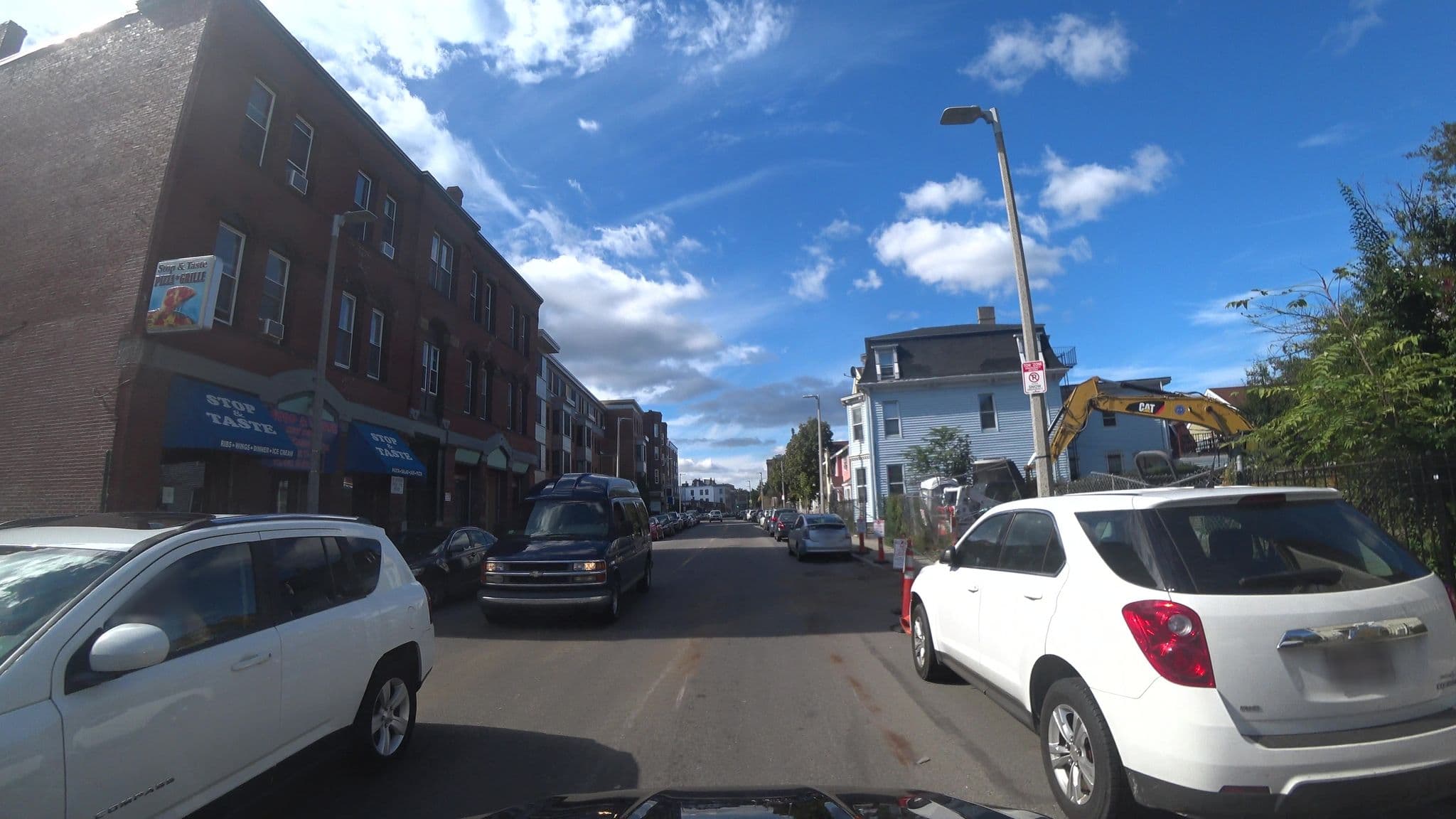 Street view near Psi Zeigler, Roxbury Crossing — © lxmbos11 (CC BY-SA · Mapillary)