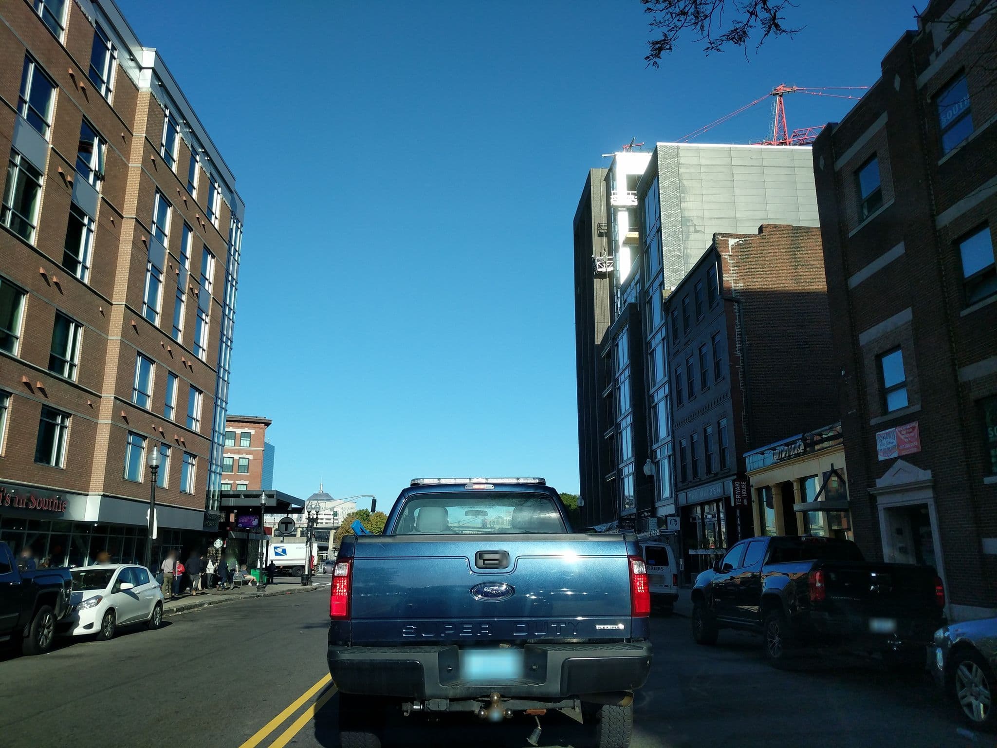 Street view near 28 West Broadway Lodging, Boston Seaport — © lxmbos2 (CC BY-SA · Mapillary)