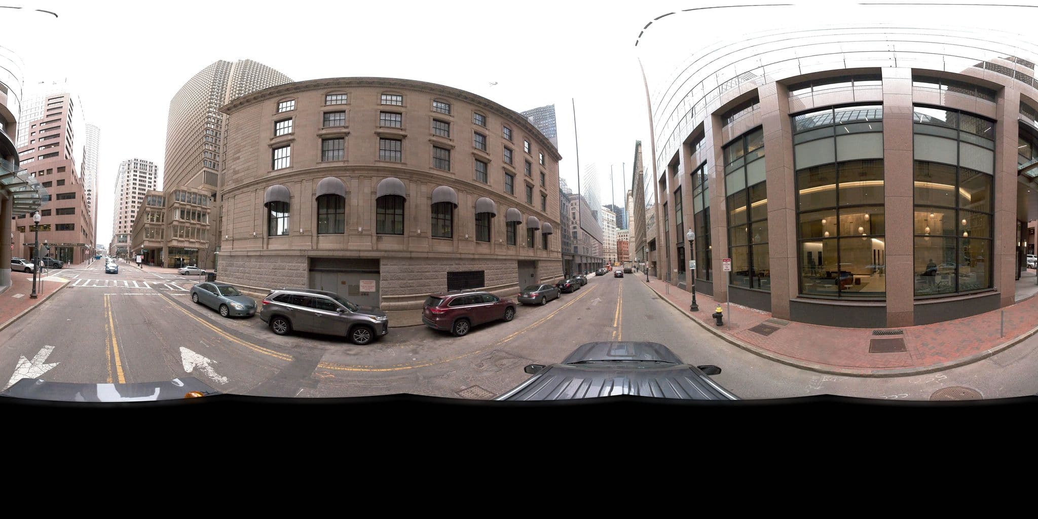 Street view near Langham Hotel Pool, Boston — © jeffreymartin (CC BY-SA · Mapillary)