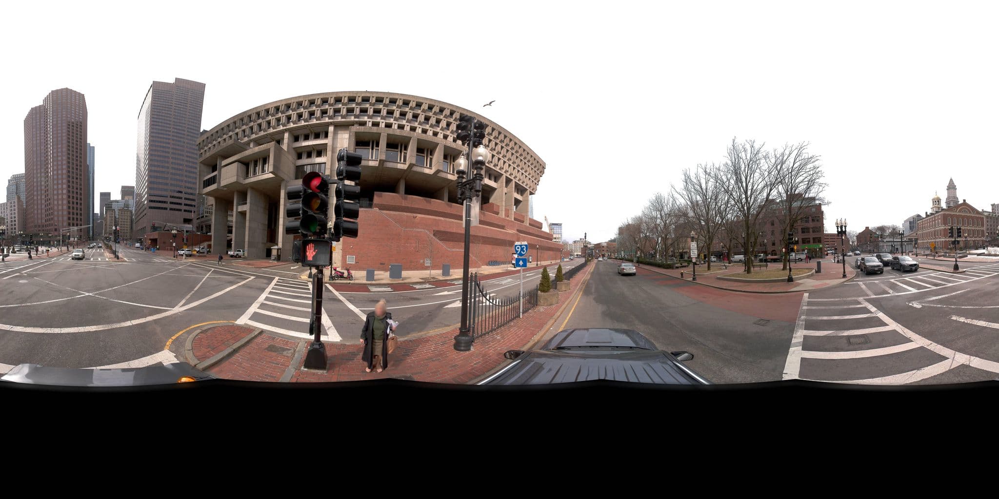 Street view near Omni Boston, Boston — © jeffreymartin (CC BY-SA · Mapillary)