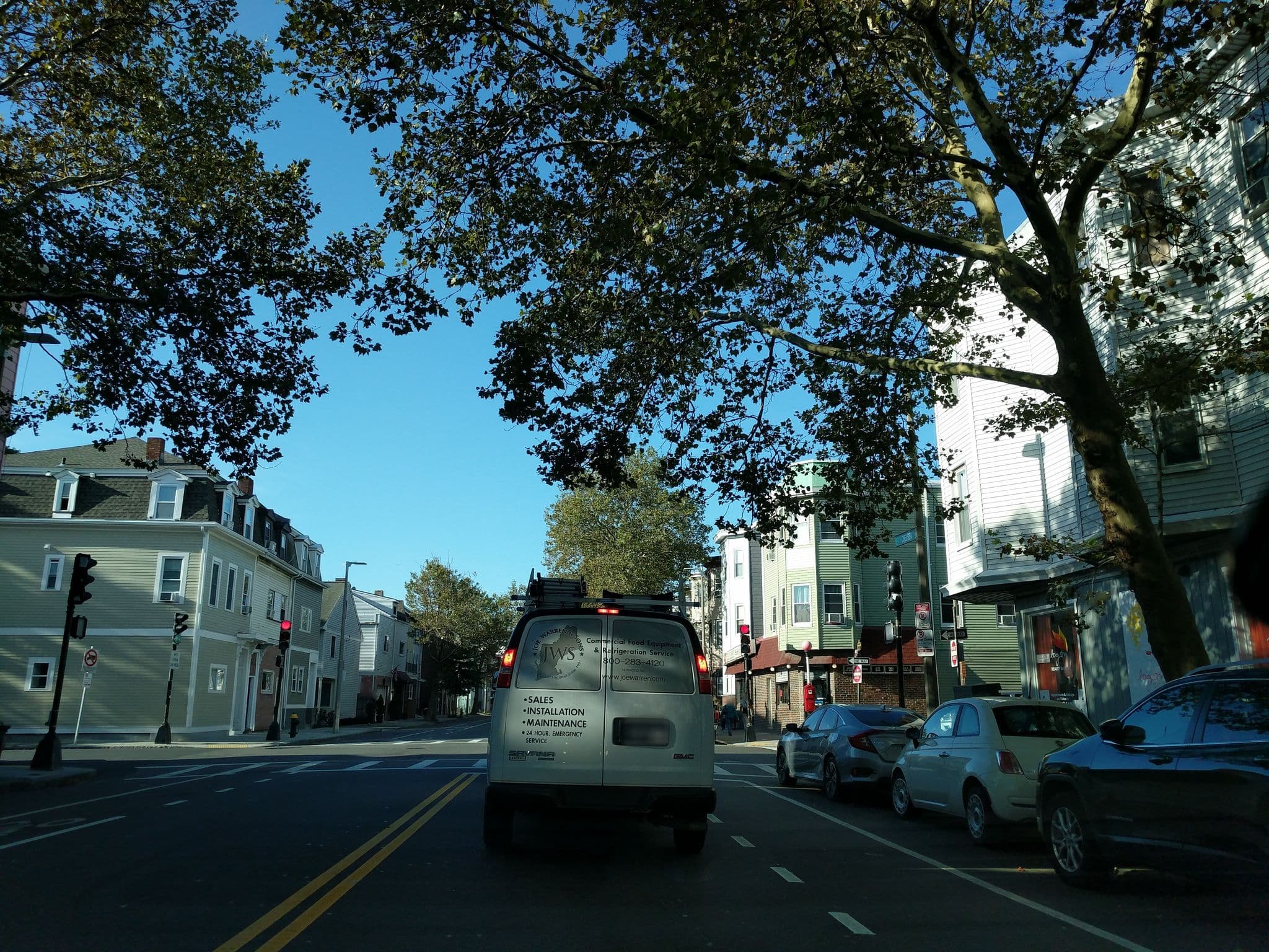 Street view near The Recliner, East Boston — © lxmbos2 (CC BY-SA · Mapillary)