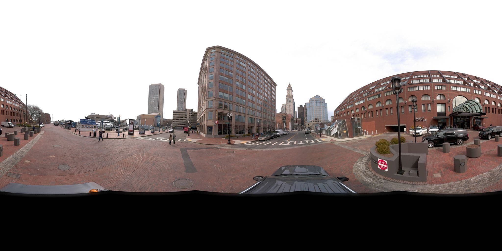 Street view near Boston Marriott Long Wharf, North End — © jeffreymartin (CC BY-SA · Mapillary)