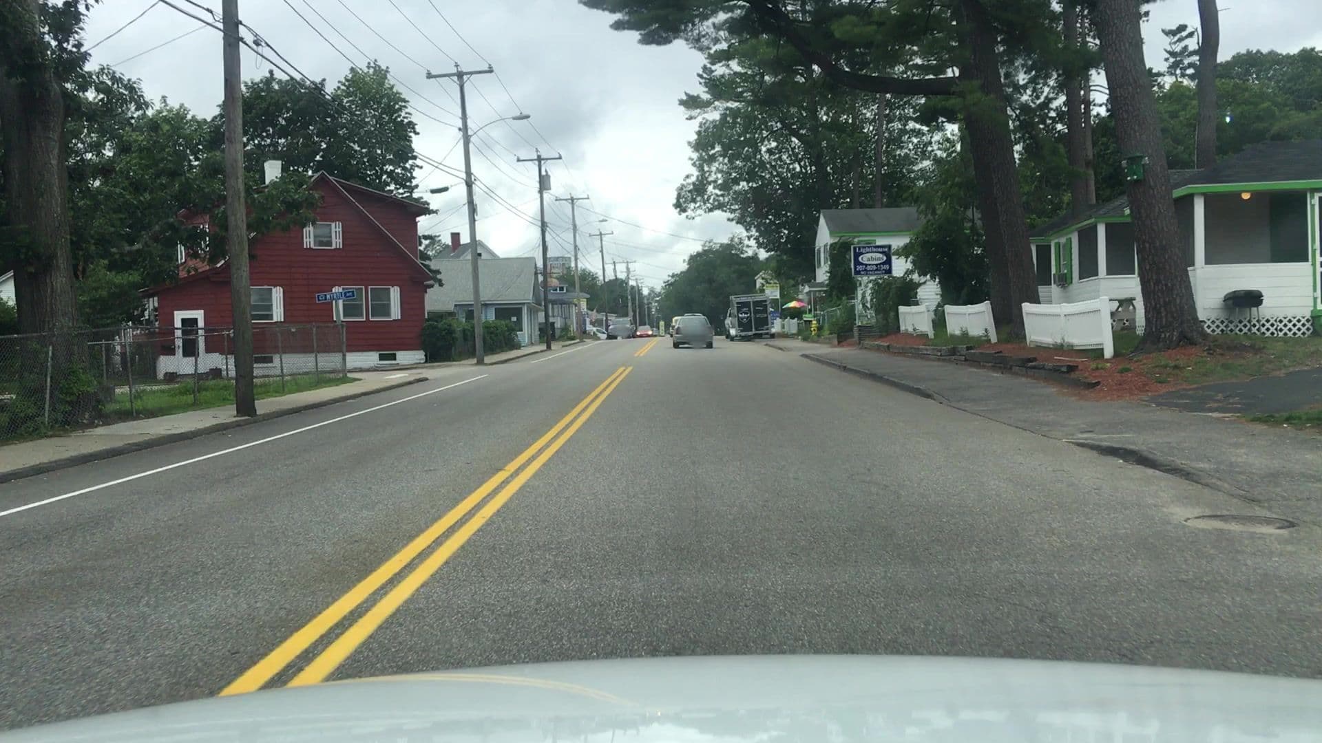 Street view near Big Yellow, Old Orchard Beach — © lvl5 (CC BY-SA · Mapillary)