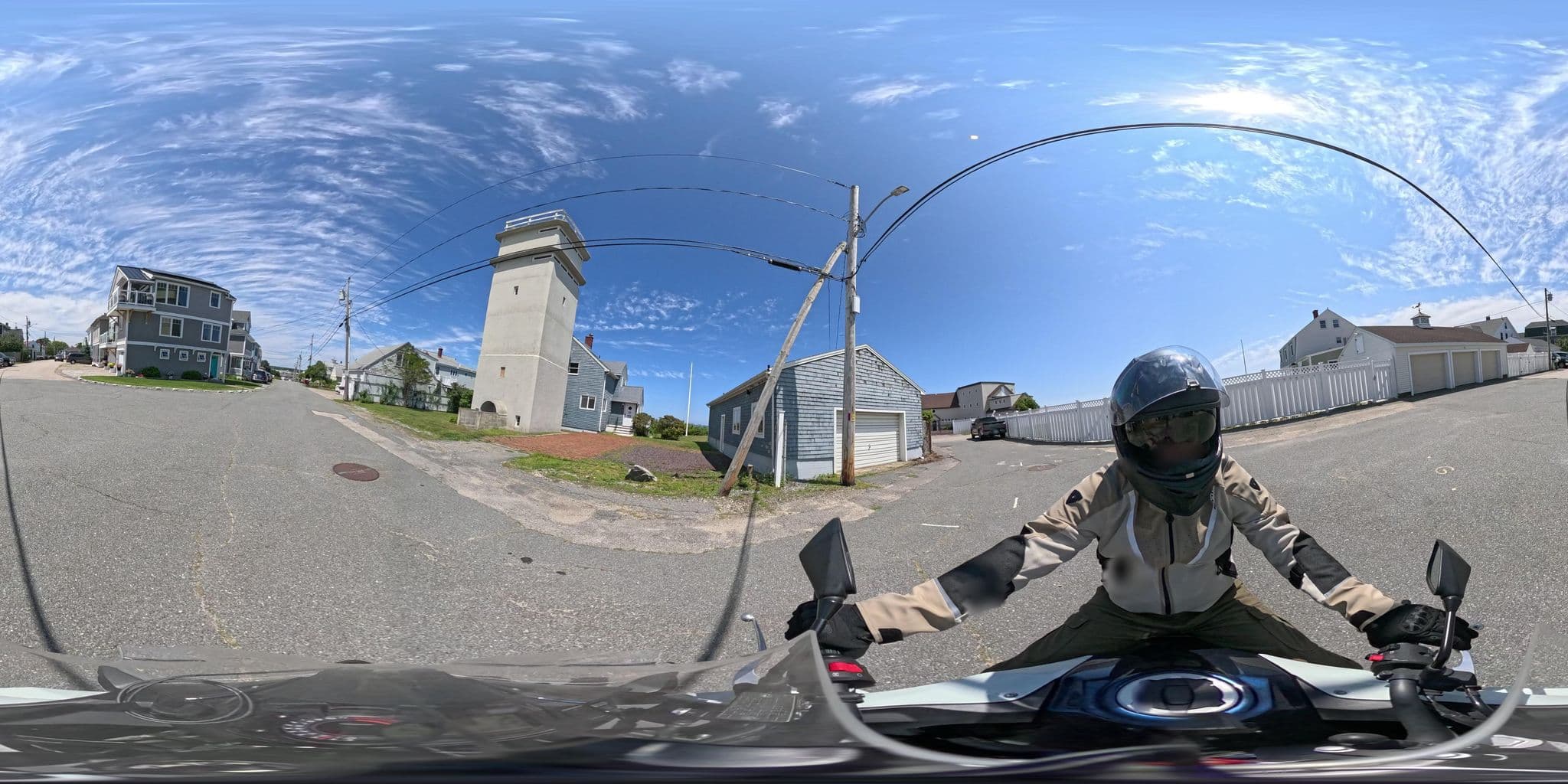 Street view near Cottages at Boars Head, Hampton Beach — © Commonwealth360 (CC BY-SA · Mapillary)