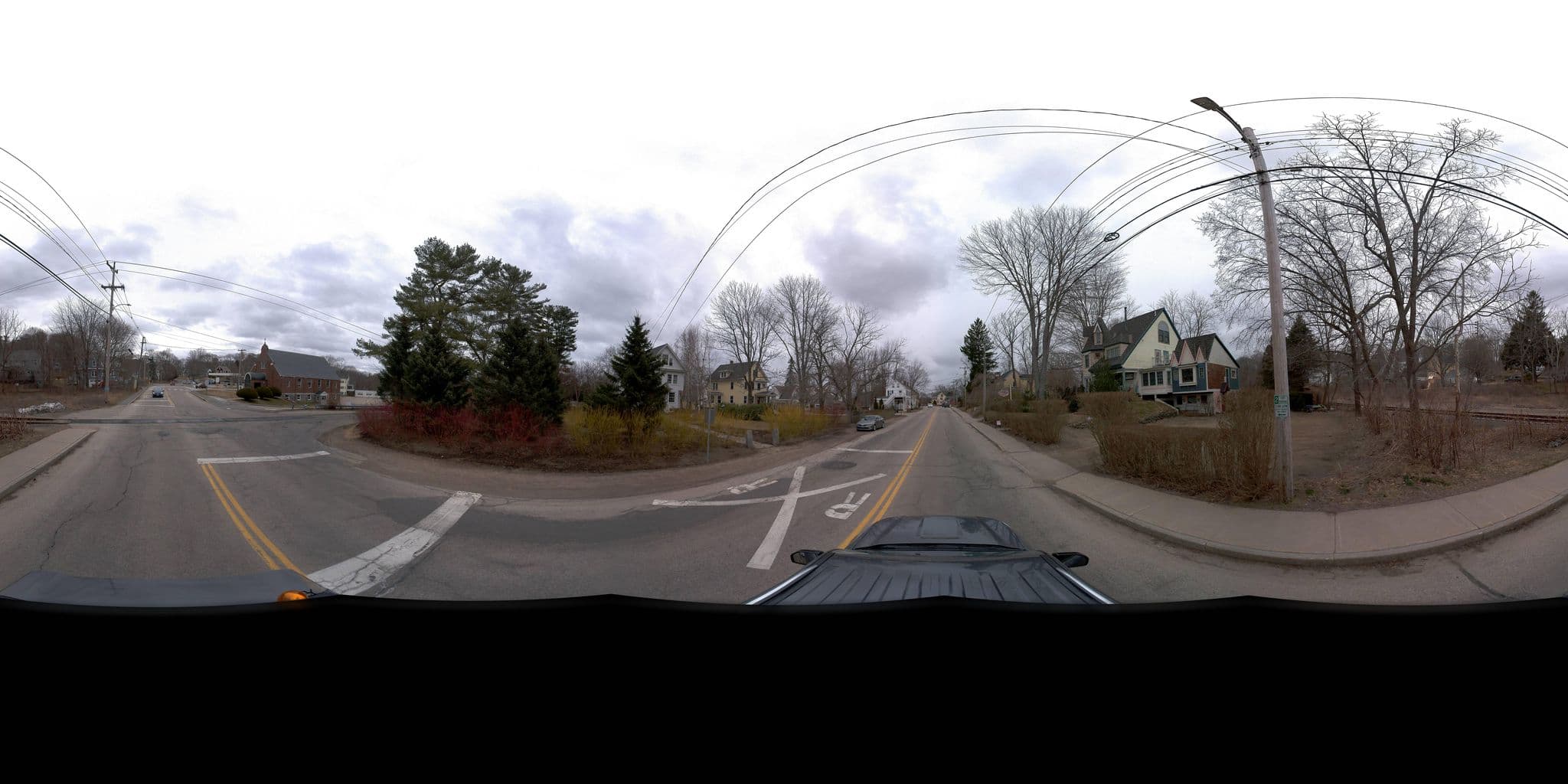 Street view near Enchanted Nights Bed & Breakfast, Kittery — © jeffreymartin (CC BY-SA · Mapillary)