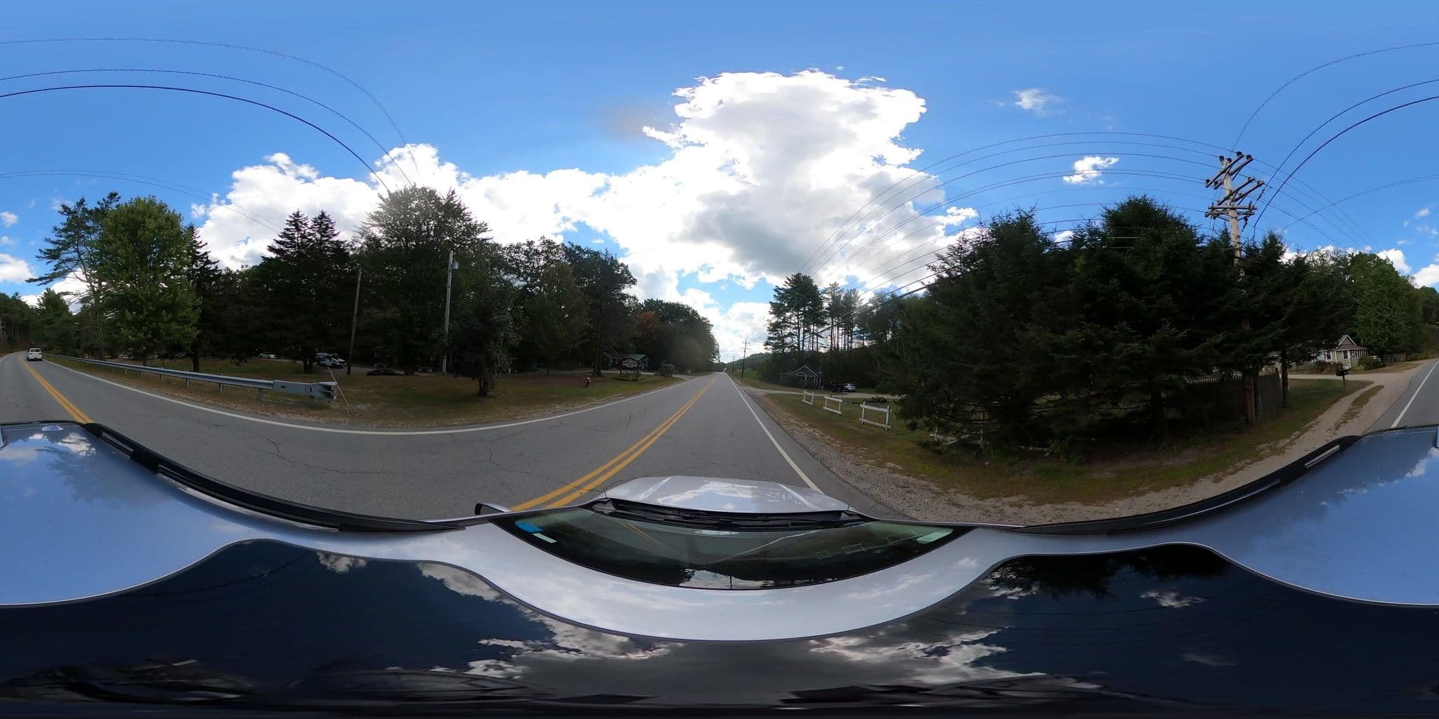 Street view near Maple Lodge Cabins, Rumney — © mapillary01730 (CC BY-SA · Mapillary)