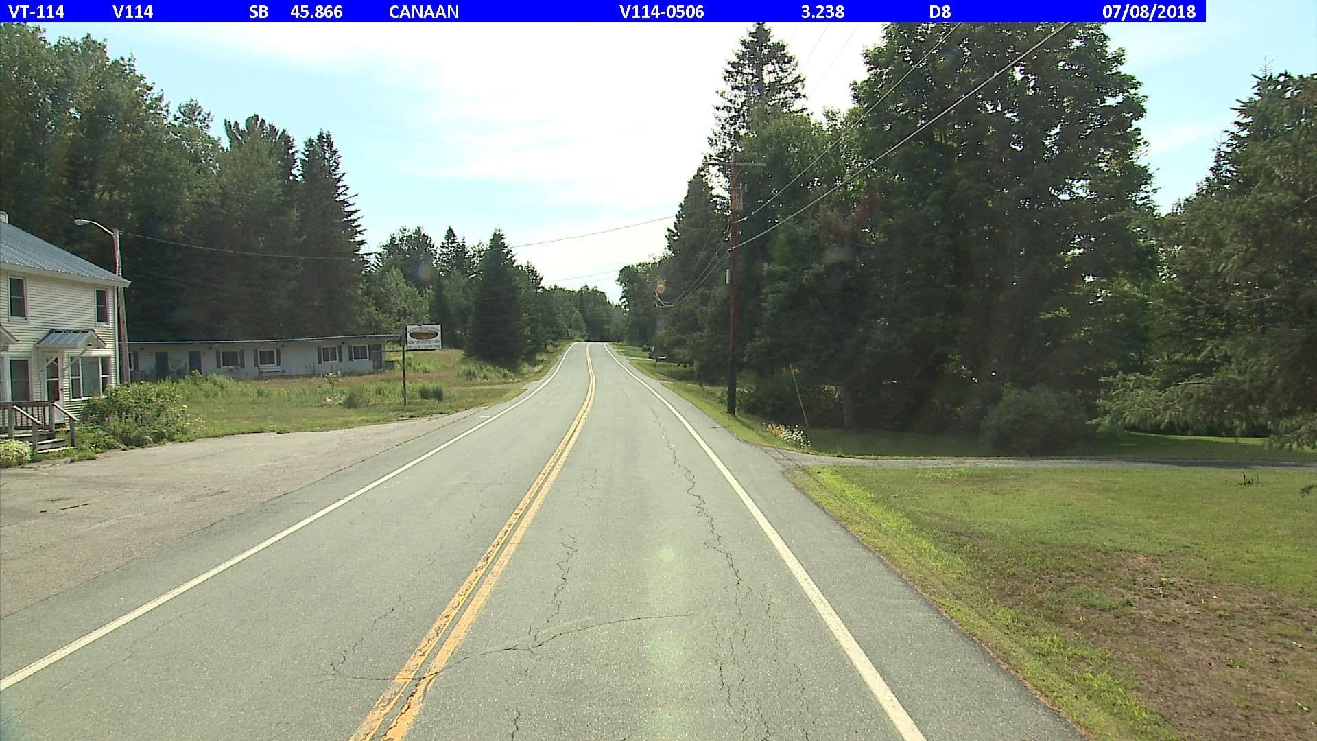 Street view near Maverick Moose Lodging, Colebrook — © vtrans_row (CC BY-SA · Mapillary)
