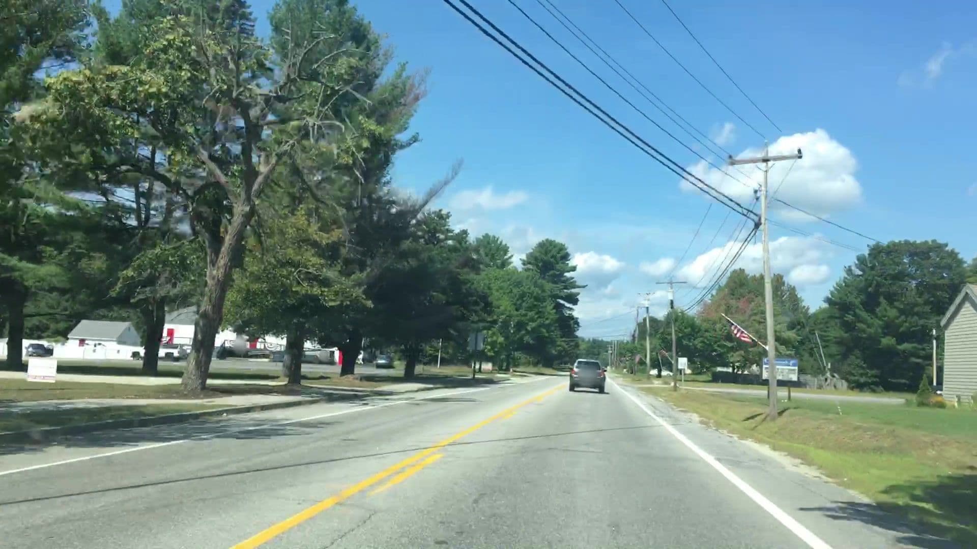 Street view near Gray Manor, New Gloucester — © lvl5 (CC BY-SA · Mapillary)