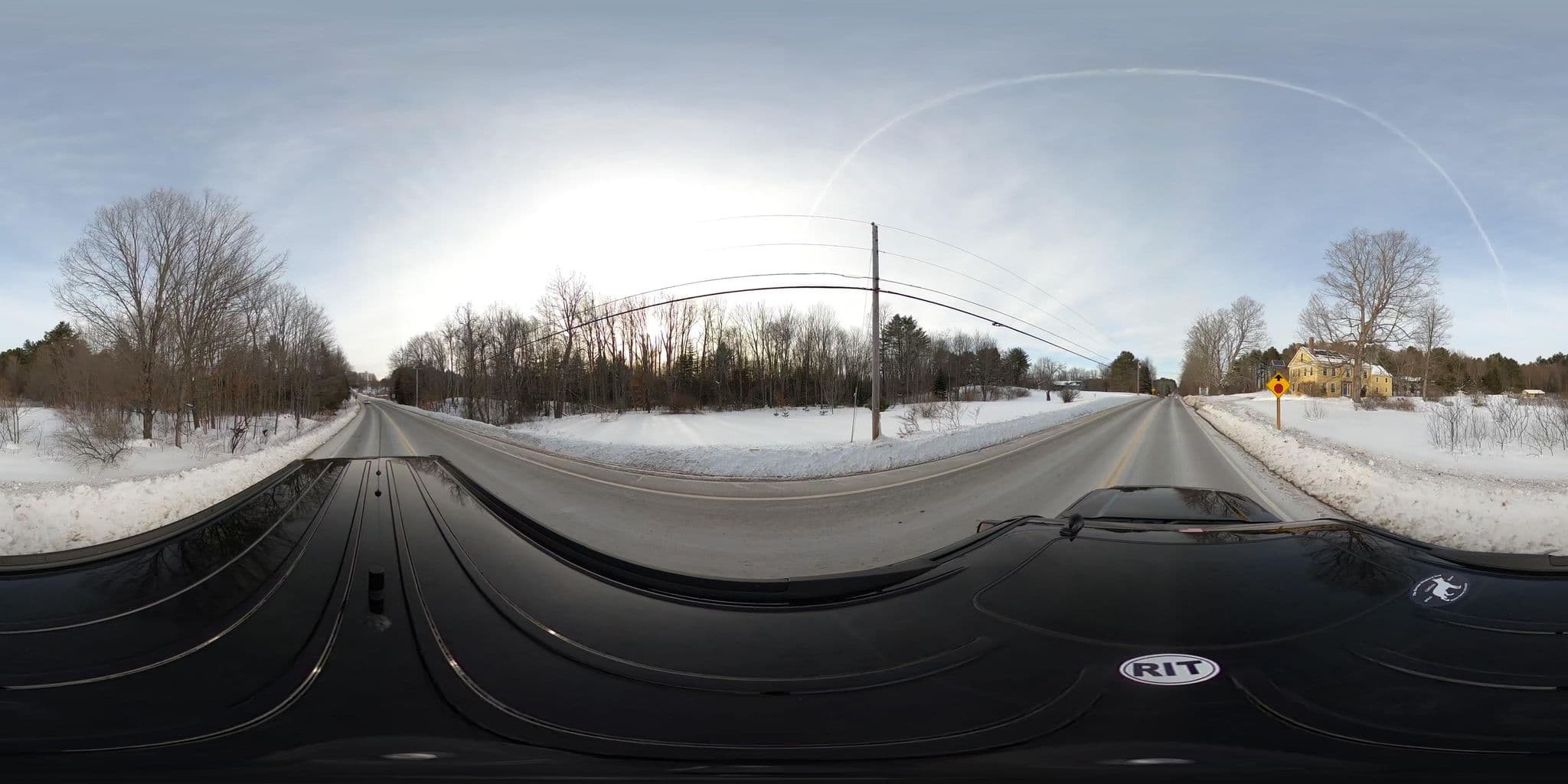Street view near Bliss Farm Inn, Lisbon Falls — © Lanka6359 (CC BY-SA · Mapillary)