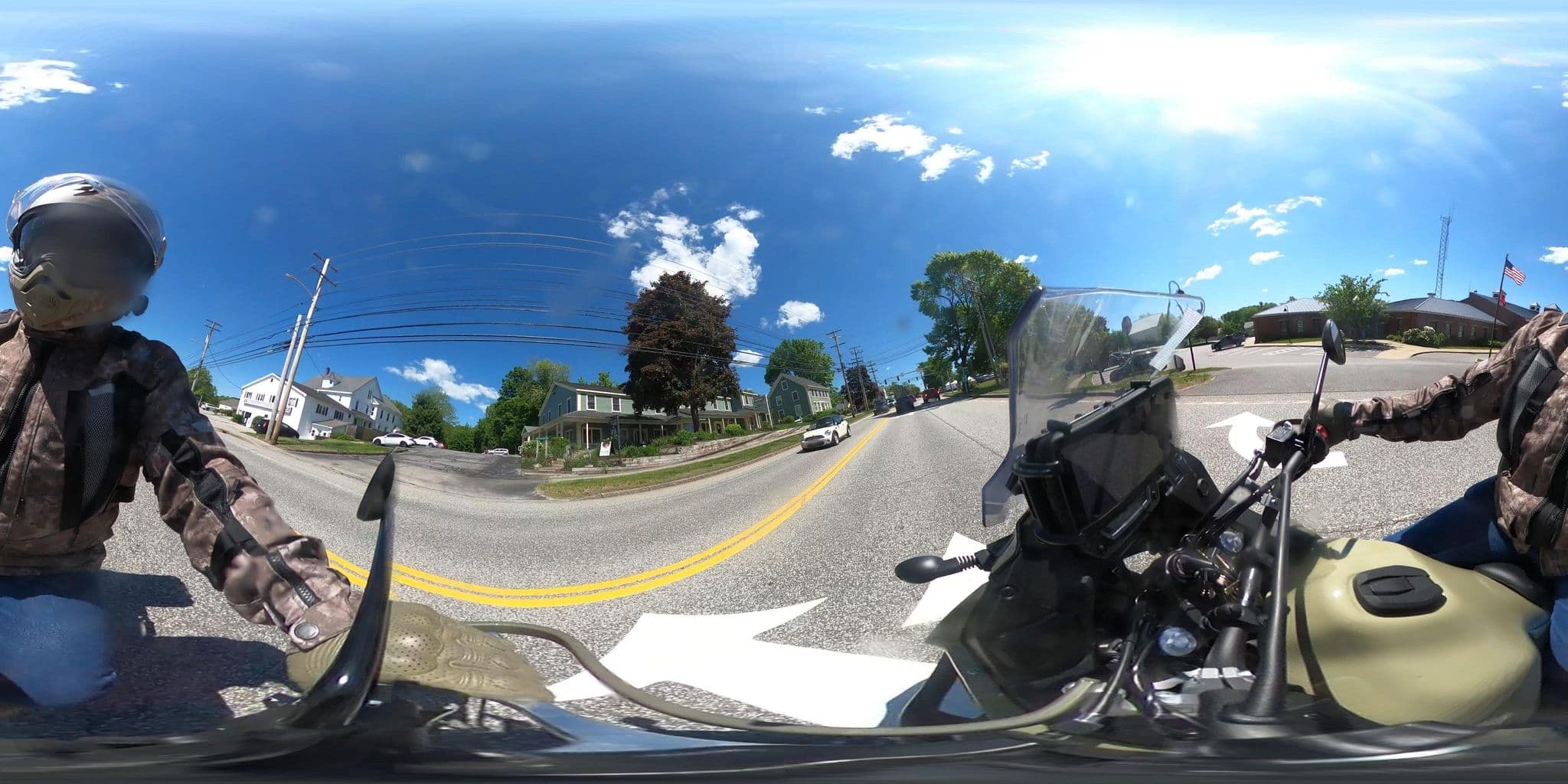 Street view near Dorks Unlimited, Harpswell Center — © nonusablebody (CC BY-SA · Mapillary)