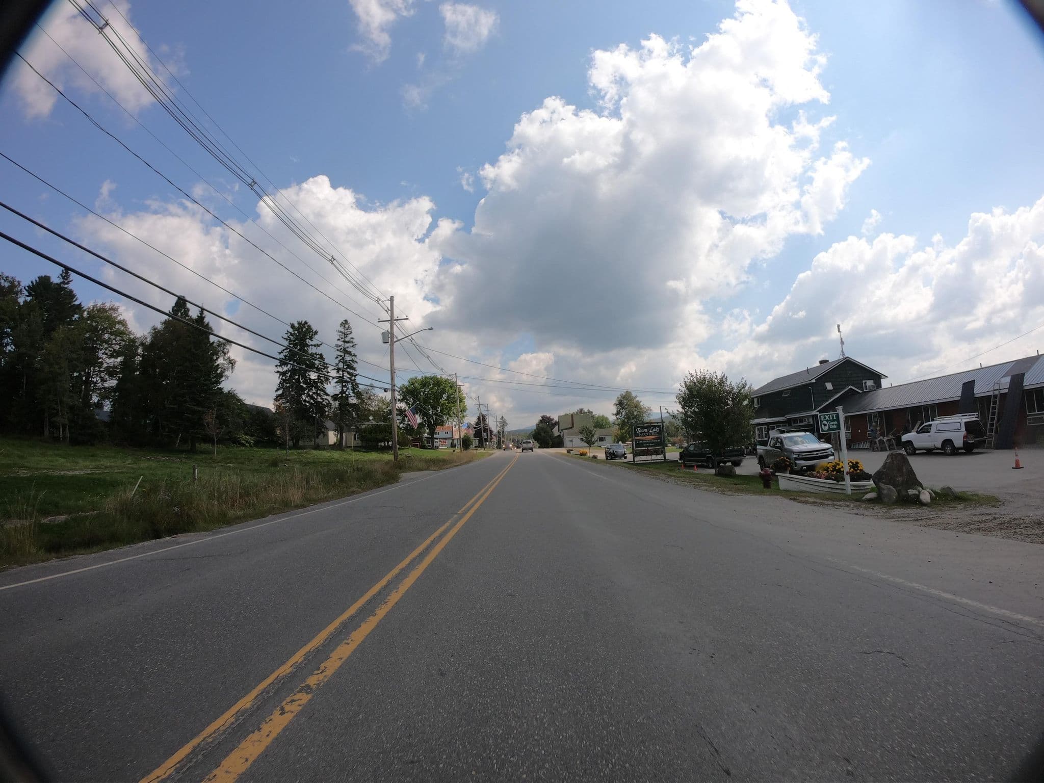 Street view near Town & Lake Motel And Cottages, Strong — © pfbreton (CC BY-SA · Mapillary)