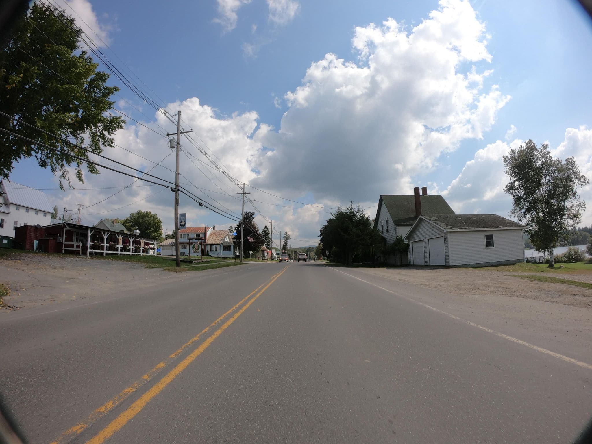 Street view near Sam-O-Set Four Seasons Cottages, Strong — © pfbreton (CC BY-SA · Mapillary)