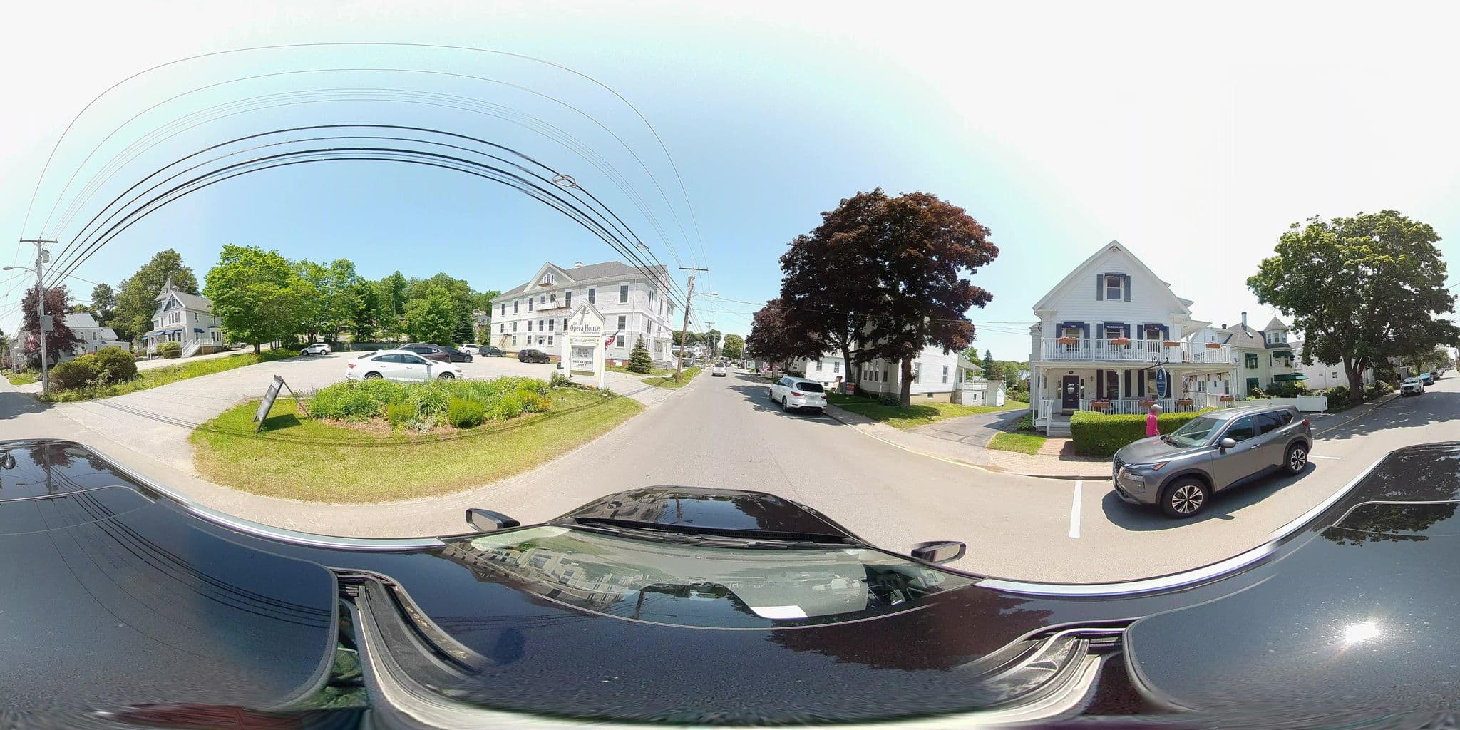 Street view near Harborage Inn, Boothbay Harbor — © atiannicelli (CC BY-SA · Mapillary)