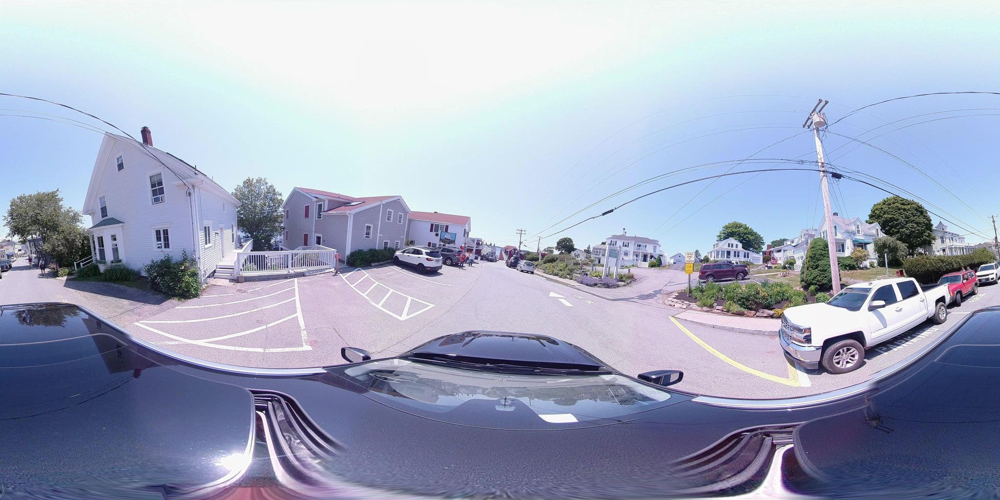 Street view near Greenleaf Inn at Boothbay Harbor, Boothbay Harbor — © atiannicelli (CC BY-SA · Mapillary)