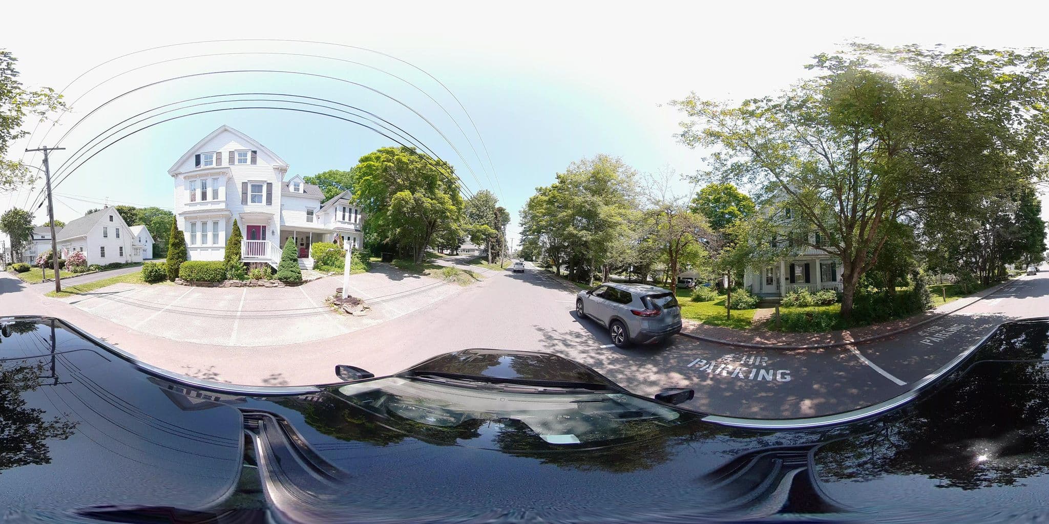 Street view near bayberry inn, Boothbay Harbor — © atiannicelli (CC BY-SA · Mapillary)