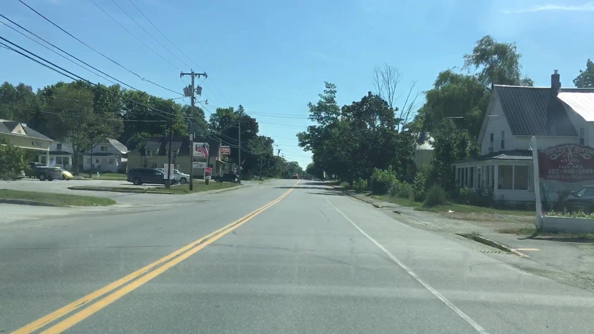 Street view near Sober Moose, Milo — © lvl5 (CC BY-SA · Mapillary)