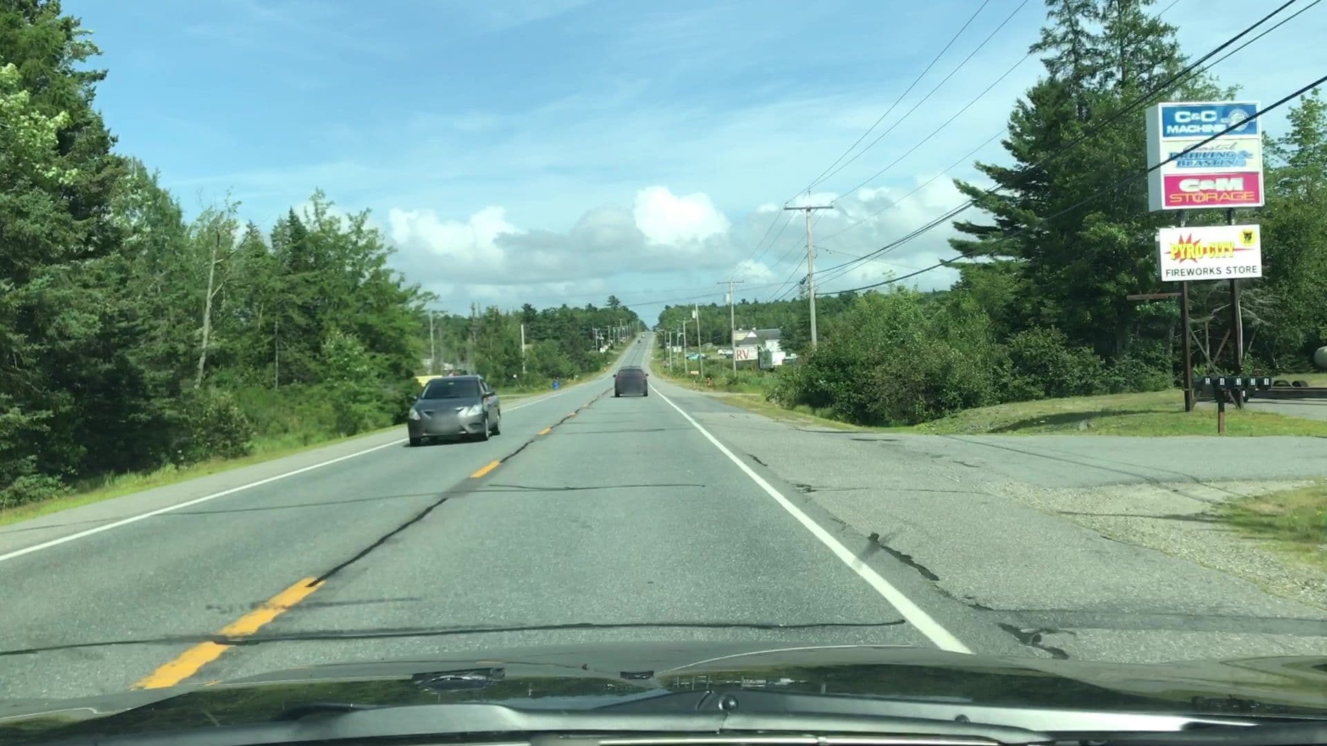 Street view near Eagle Lodge, Ellsworth — © lvl5 (CC BY-SA · Mapillary)