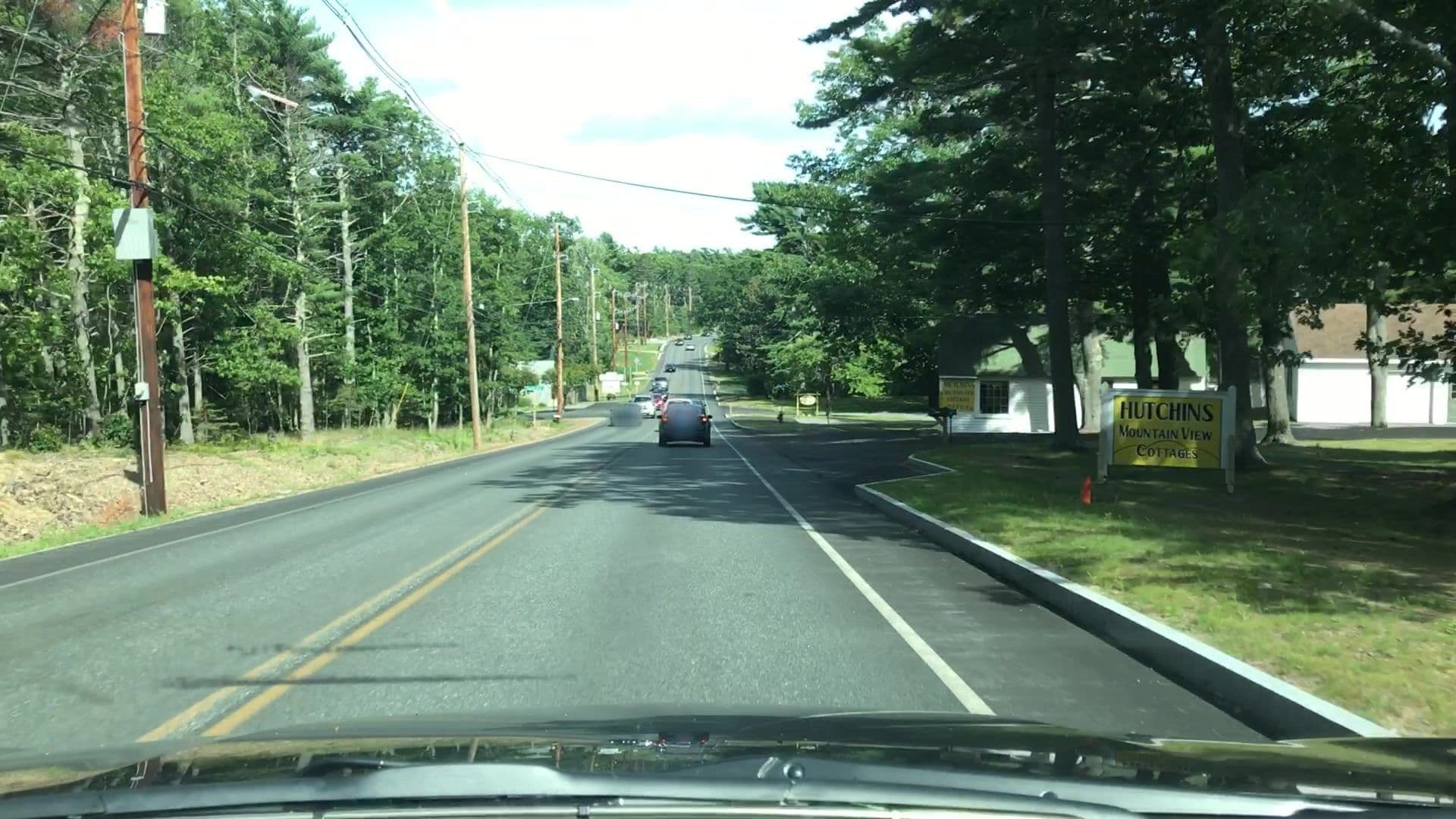 Street view near Hutchins Cottages, Bar Harbor — © lvl5 (CC BY-SA · Mapillary)