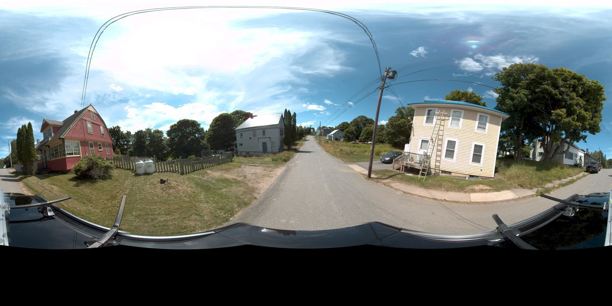 Street view near Full Circle Cottage, East Machias — © rking (CC BY-SA · Mapillary)