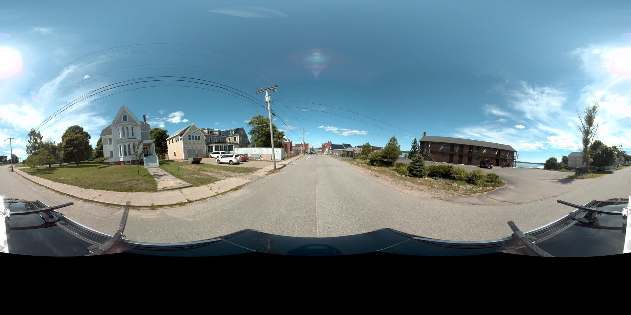 Street view near Motel East, East Machias — © rking (CC BY-SA · Mapillary)