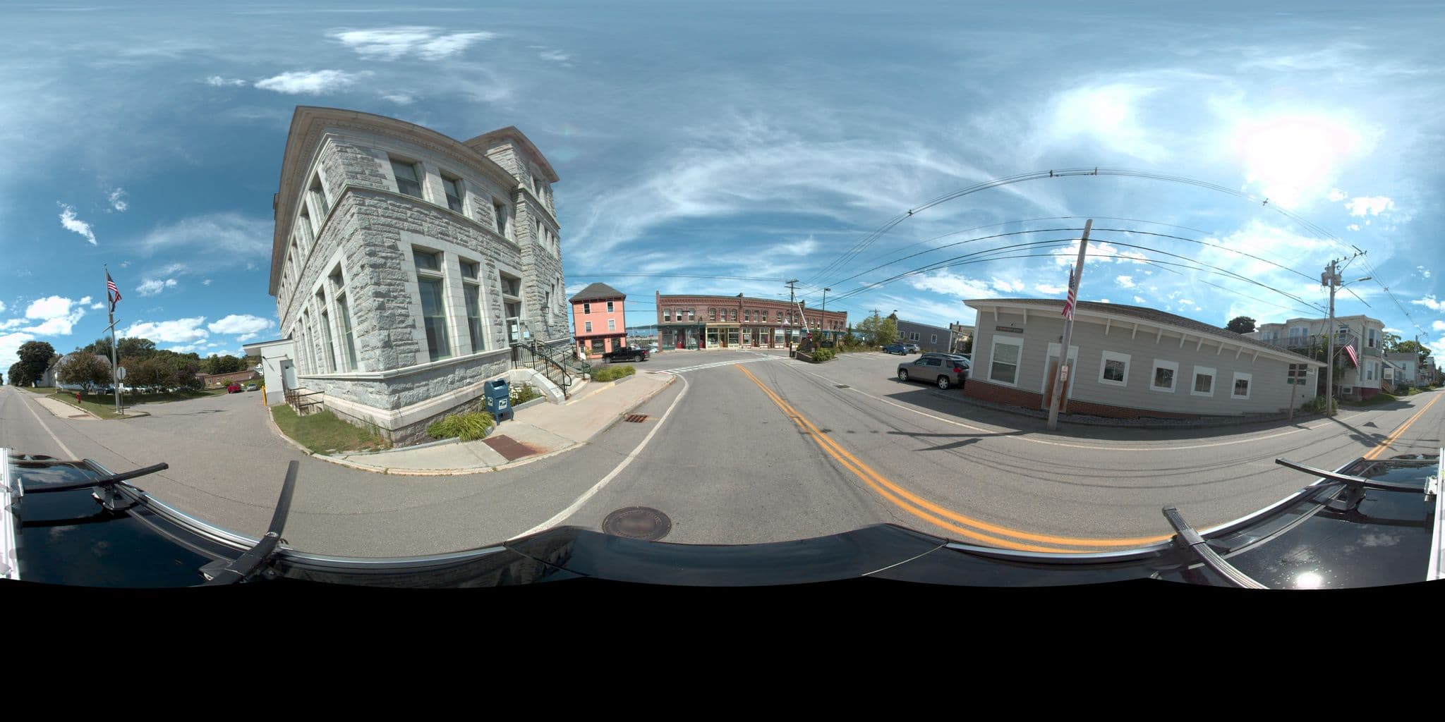 Street view near Mustard Color Chalet, East Machias — © rking (CC BY-SA · Mapillary)