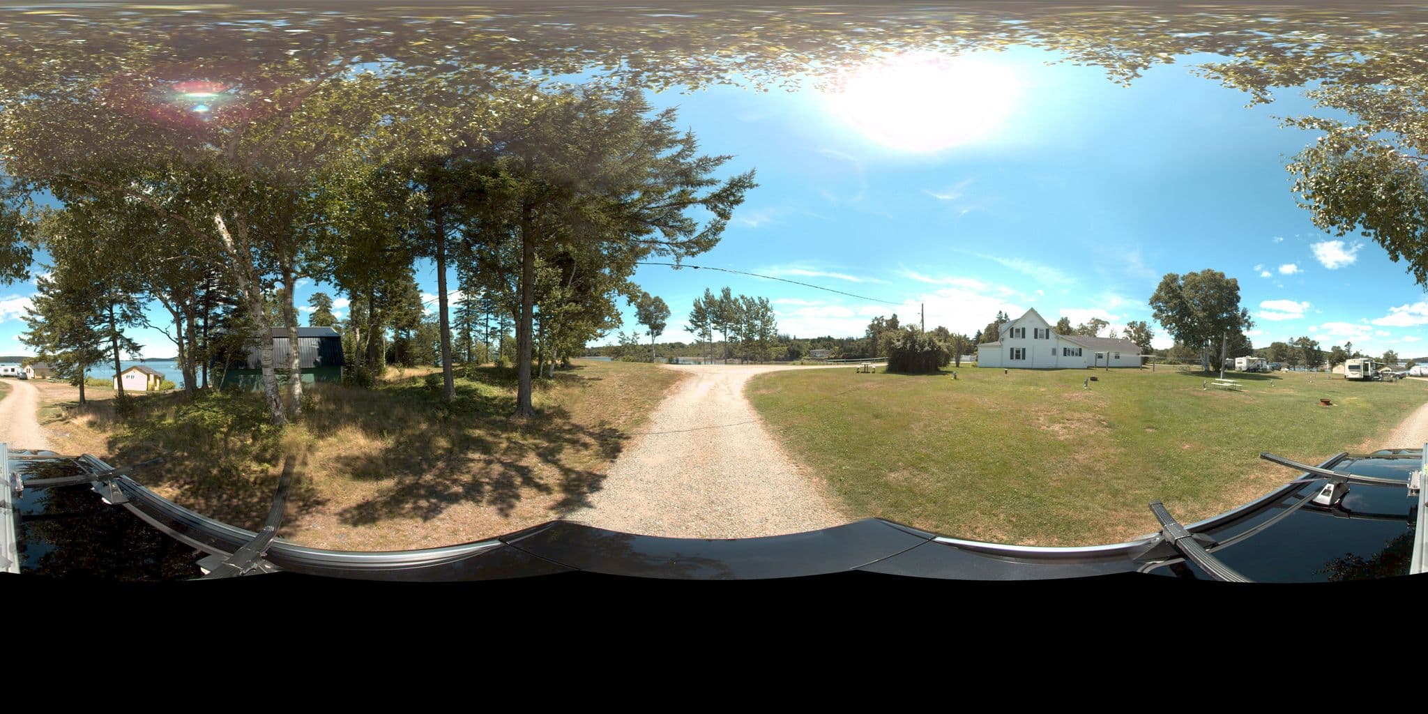Street view near Harris Point Shore Cabins, Calais — © rking (CC BY-SA · Mapillary)