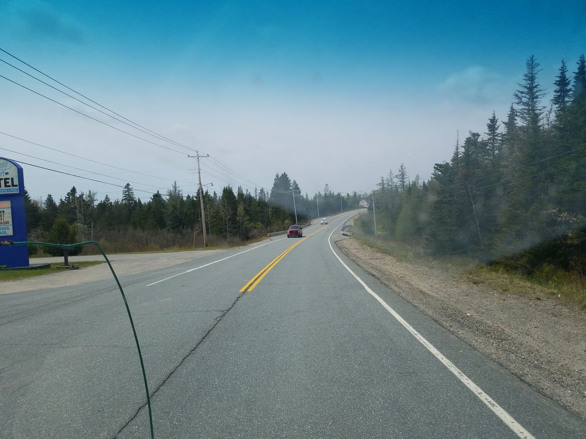 Street view near Blueberry Patch Motel & Cabins, Machias — © jbthemilker (CC BY-SA · Mapillary)