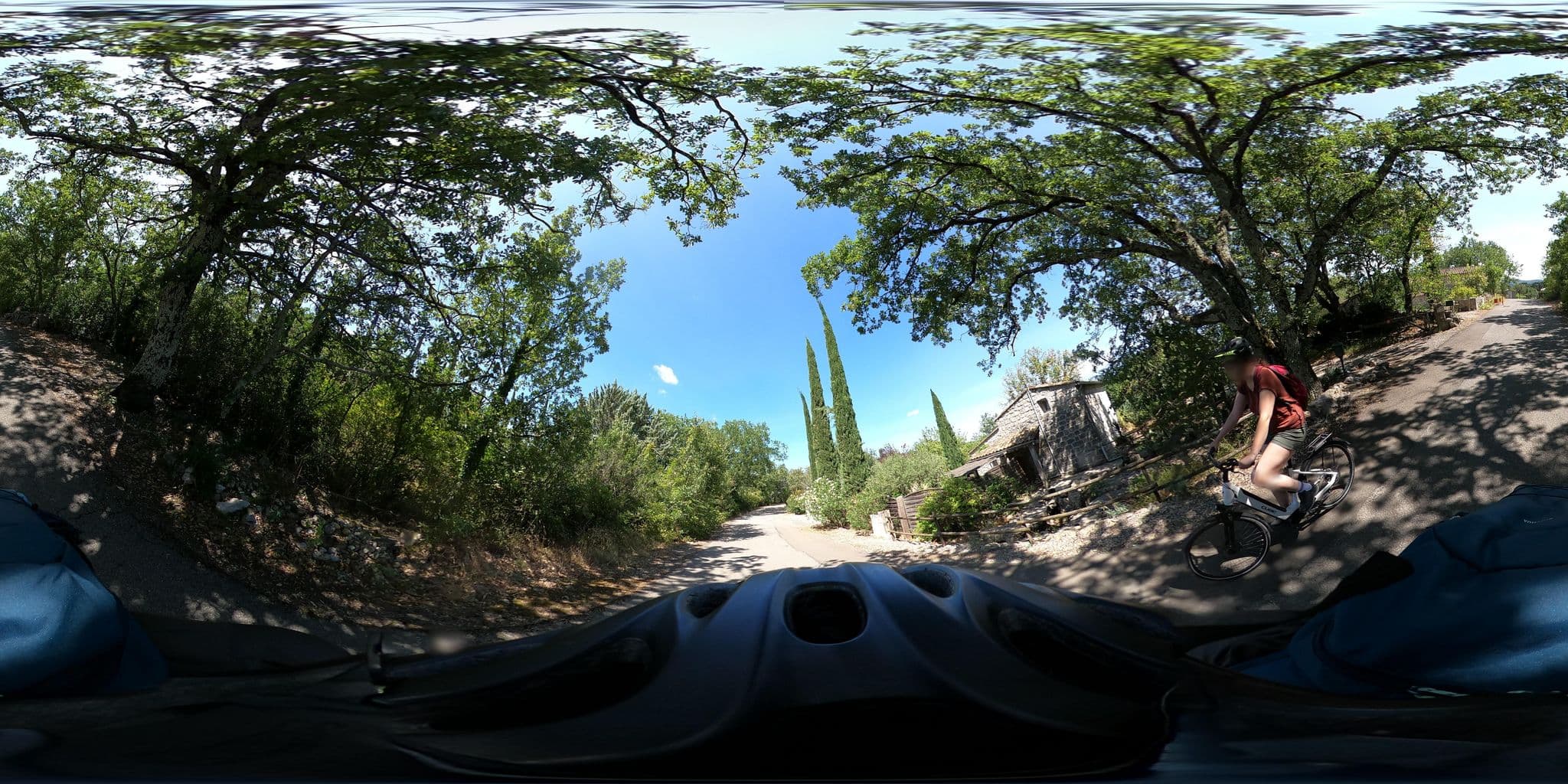 Street view near Mas de Chadenel, Ruoms — © Krob (CC BY-SA · Mapillary)