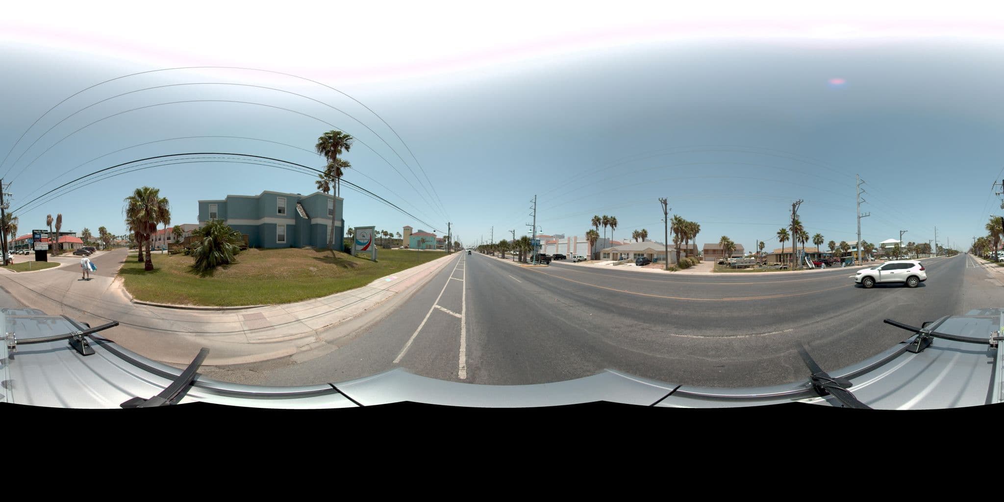 Street view near Beach House Vacation Rentals, South Padre Island — © rking (CC BY-SA · Mapillary)