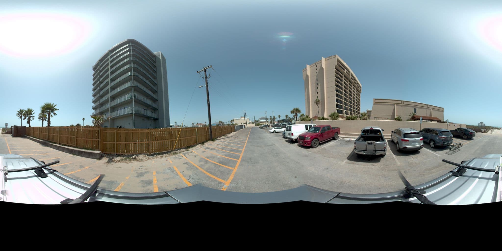 Street view near Aquarius Condominiums South Padre Island, South Padre Island — © rking (CC BY-SA · Mapillary)