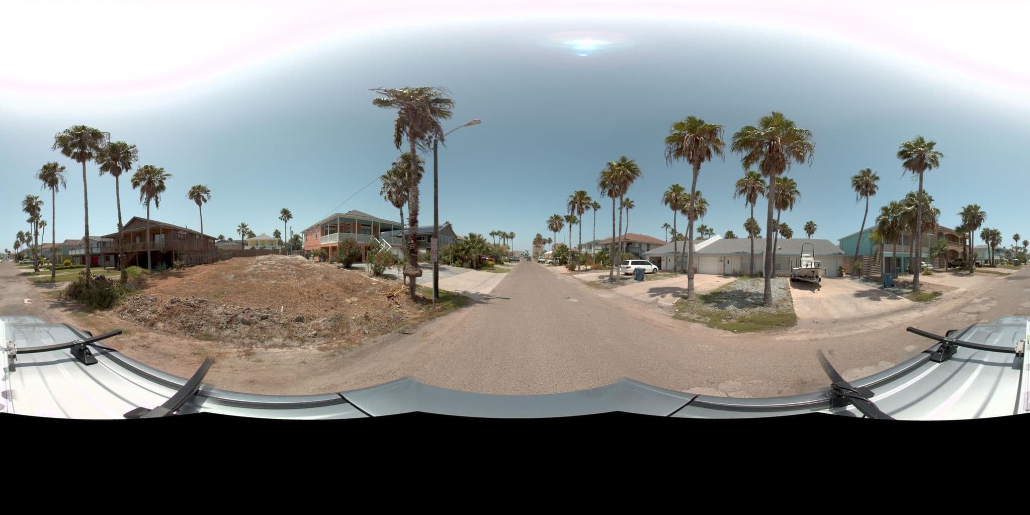 Street view near Camp Flux, South Padre Island — © rking (CC BY-SA · Mapillary)