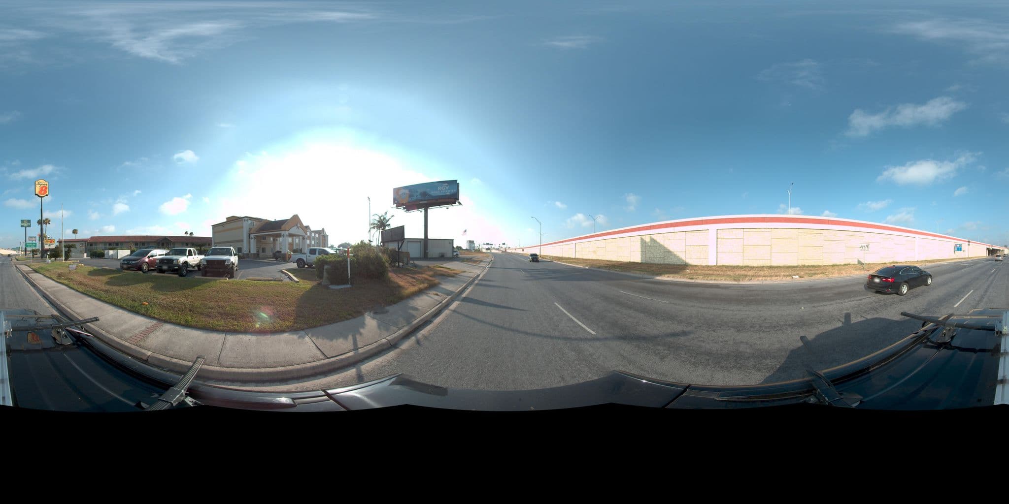 Street view near Super 8, Harlingen — © rking (CC BY-SA · Mapillary)