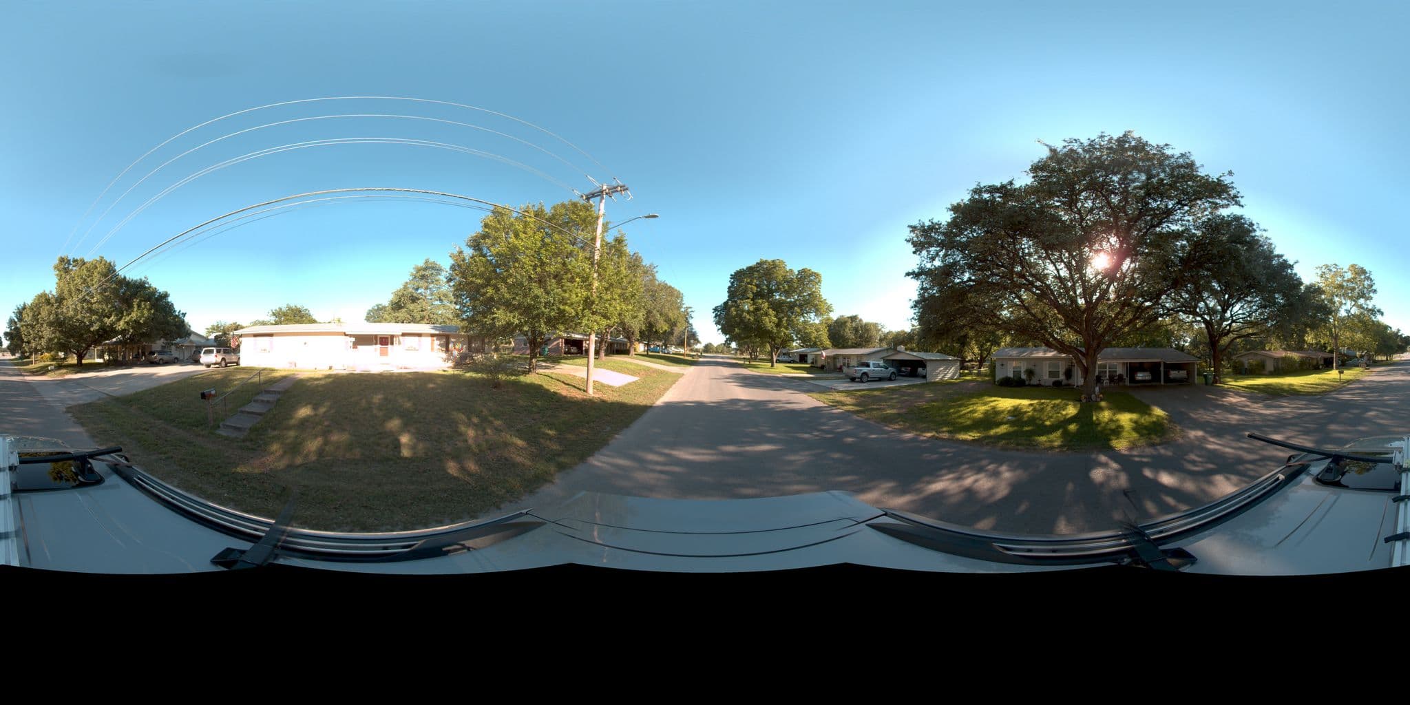 Street view near 3 Cedars Ranch Bed and Breakfast, La Coste — © rking (CC BY-SA · Mapillary)
