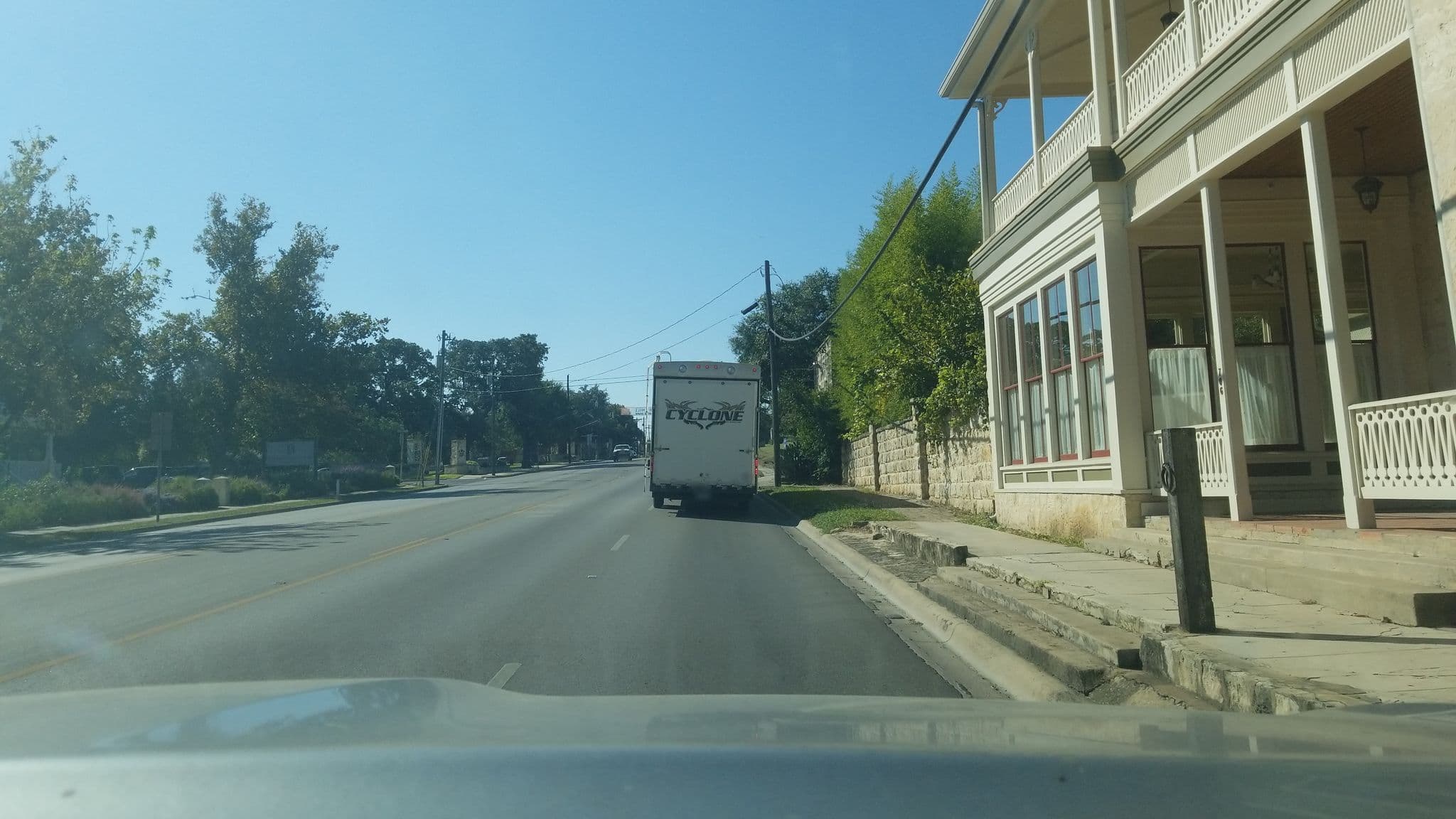 Street view near The Legendary Texas Polo Club at Phillip Manor Square, Boerne — © crashhn (CC BY-SA · Mapillary)