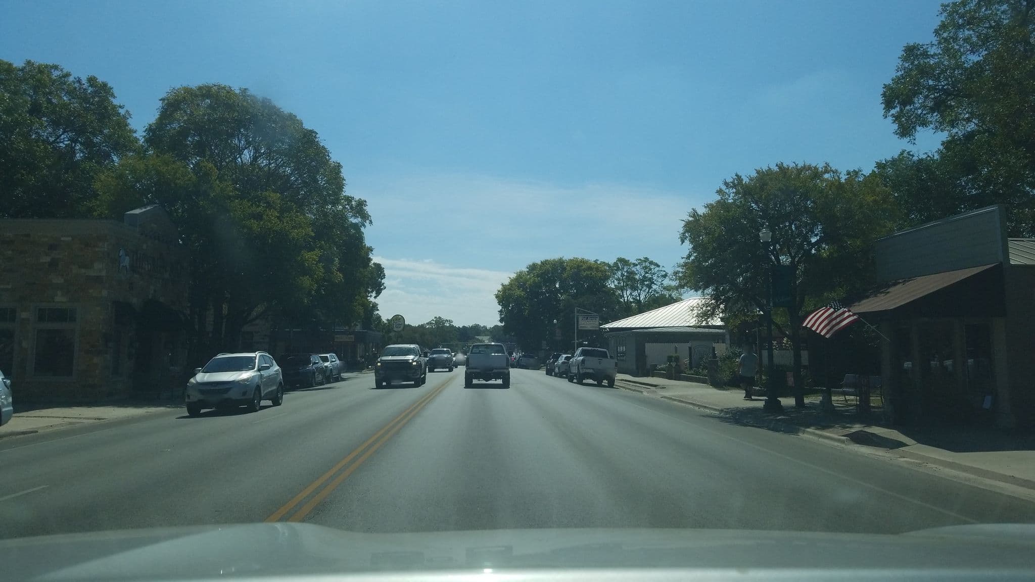 Street view near James Street Livery Guesthouse, Boerne — © crashhn (CC BY-SA · Mapillary)