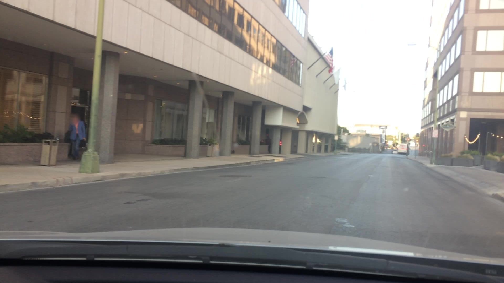Street view near Intercontinental Hotel, San Antonio — © lvl5 (CC BY-SA · Mapillary)