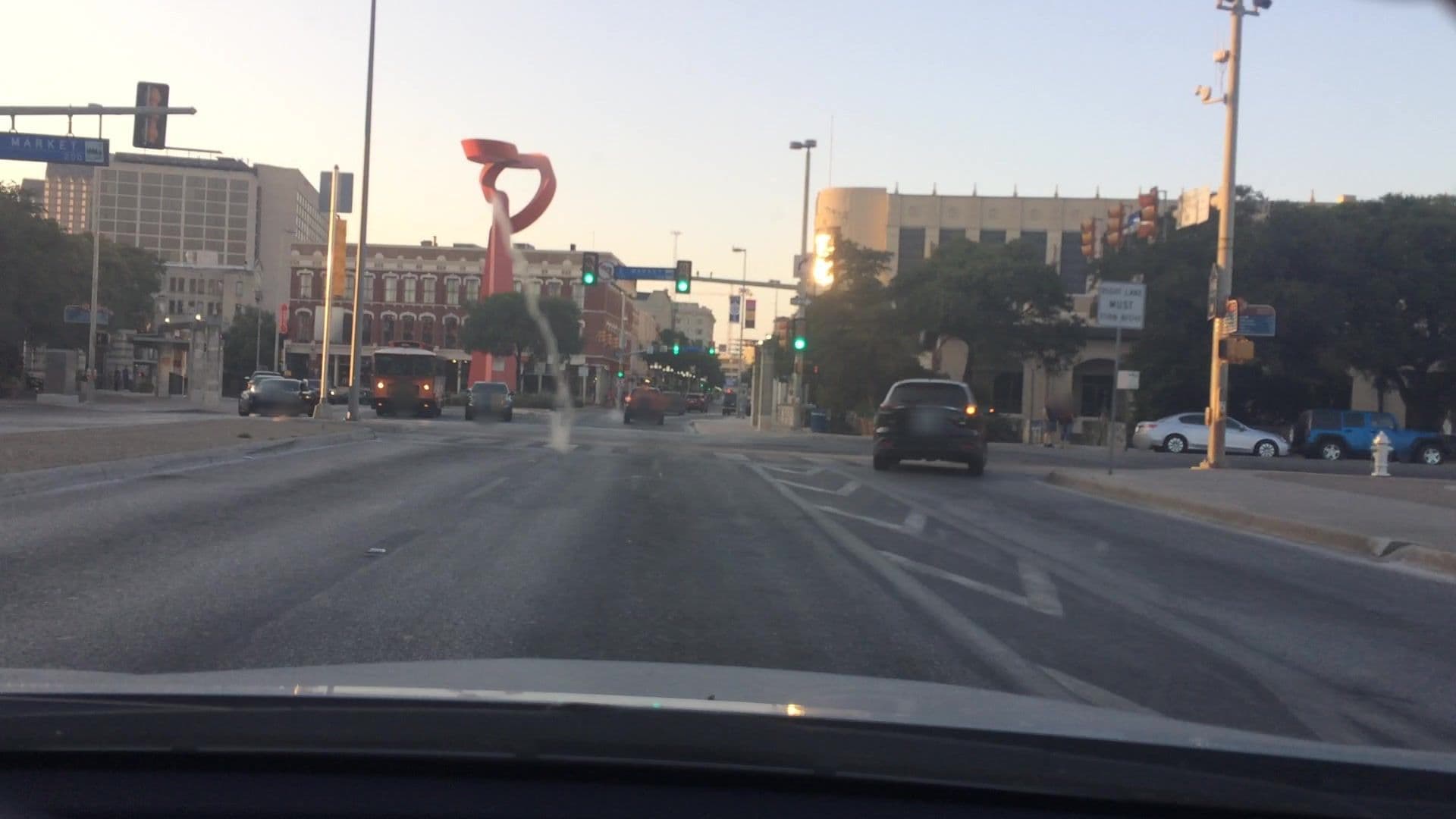 Street view near Hilton Pool, San Antonio — © lvl5 (CC BY-SA · Mapillary)