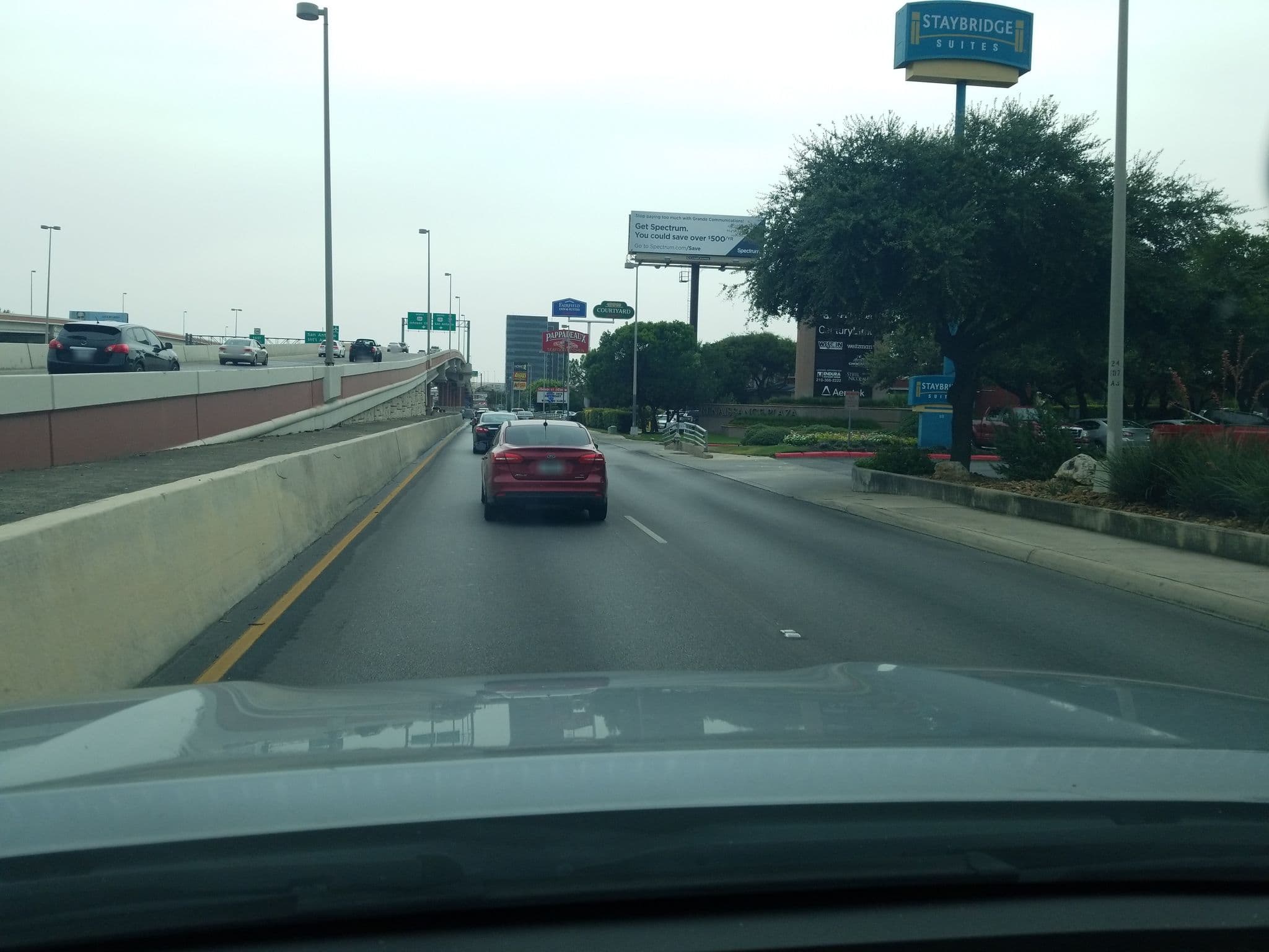 Street view near Complimentary Breakfast, Castle Hills — © crashhn (CC BY-SA · Mapillary)