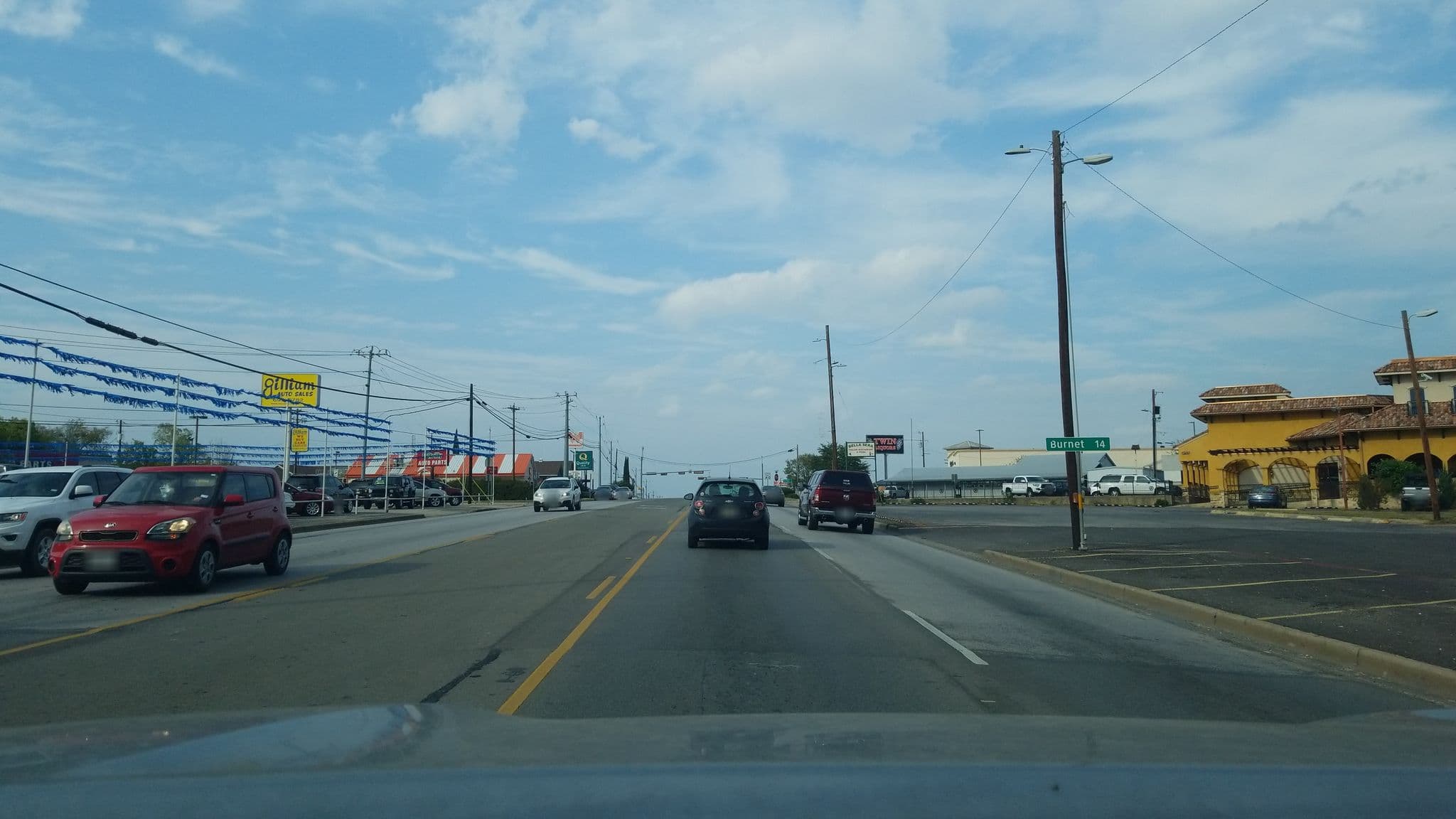 Street view near Hill Country Motel, Marble Falls — © crashhn (CC BY-SA · Mapillary)