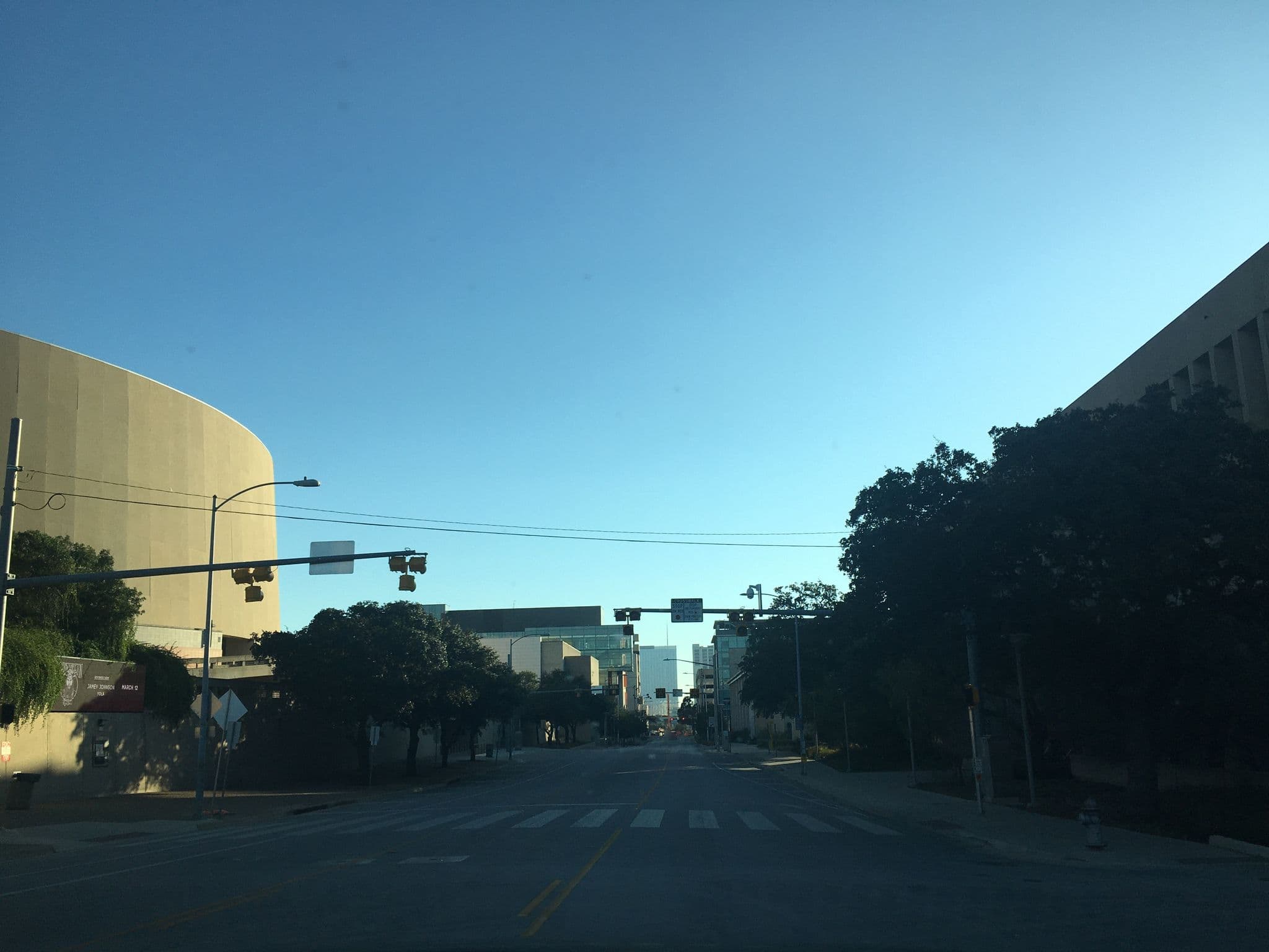 Street view near Hilton #1558 The Baby Maker, University of Texas — © karatema (CC BY-SA · Mapillary)
