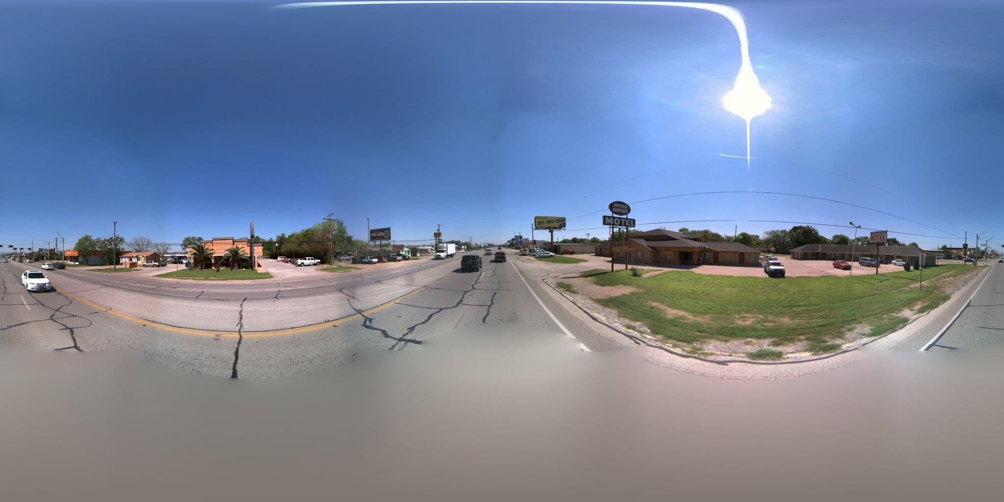 Street view near Lone Star Inn, Rosenberg — © microsoft (CC BY-SA · Mapillary)